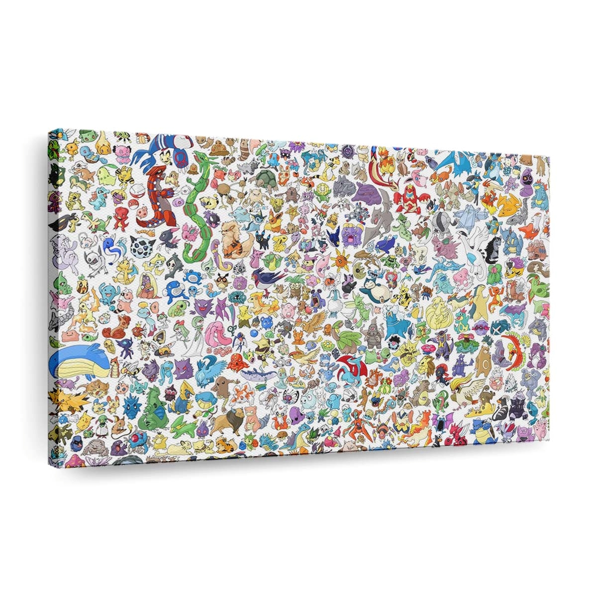 illustrationcollagepok monpatternpikachutoy