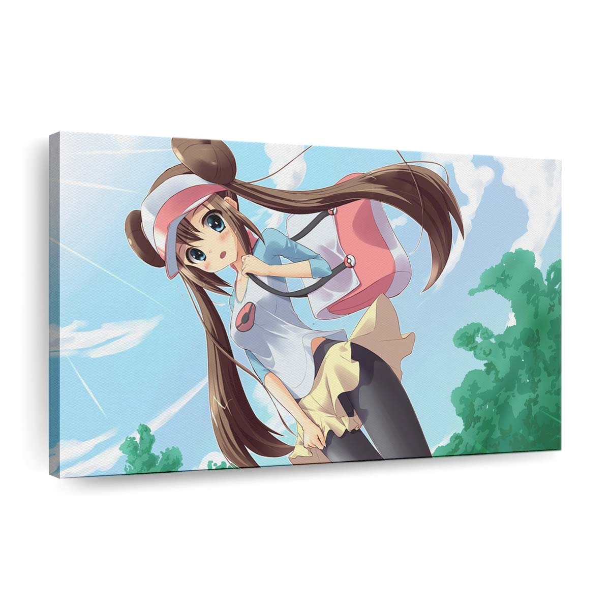 illustrationlong hairanimeanime girlsblue eyespantyhose