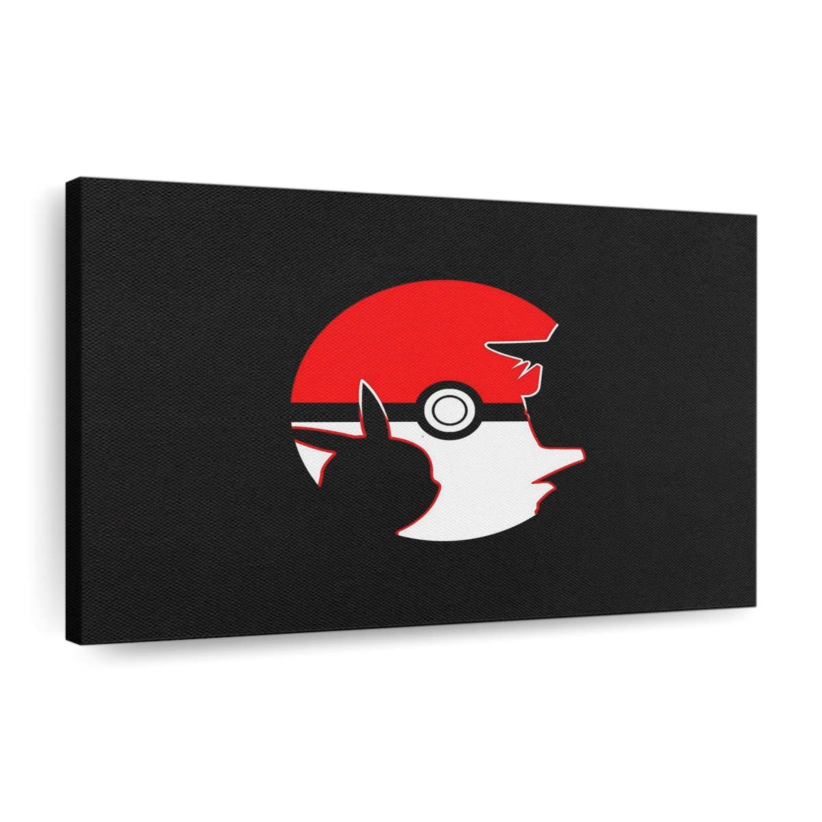 illustrationminimalismredlogocartoonpikachu