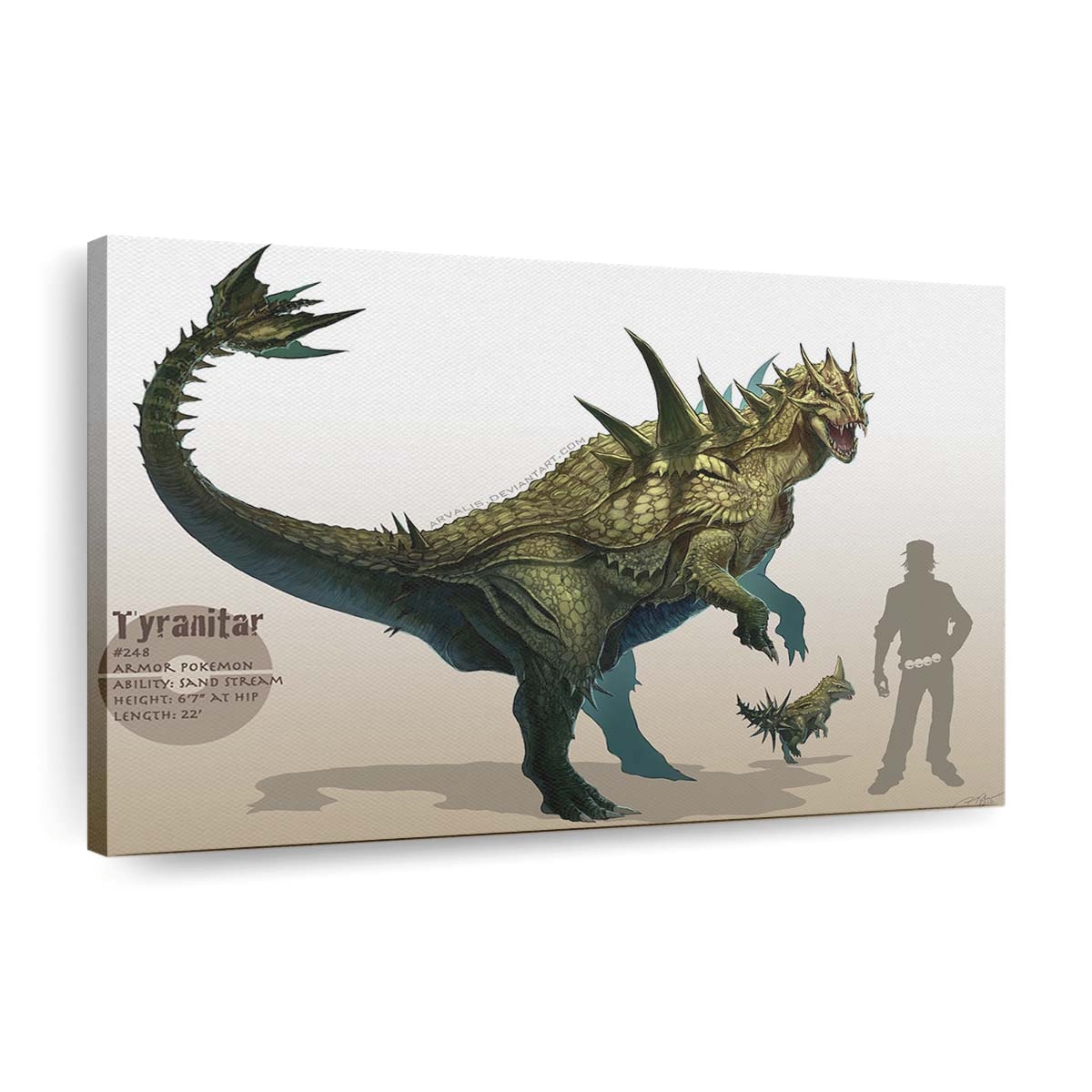illustrationpok mondragontyranitarvelociraptordinosaur