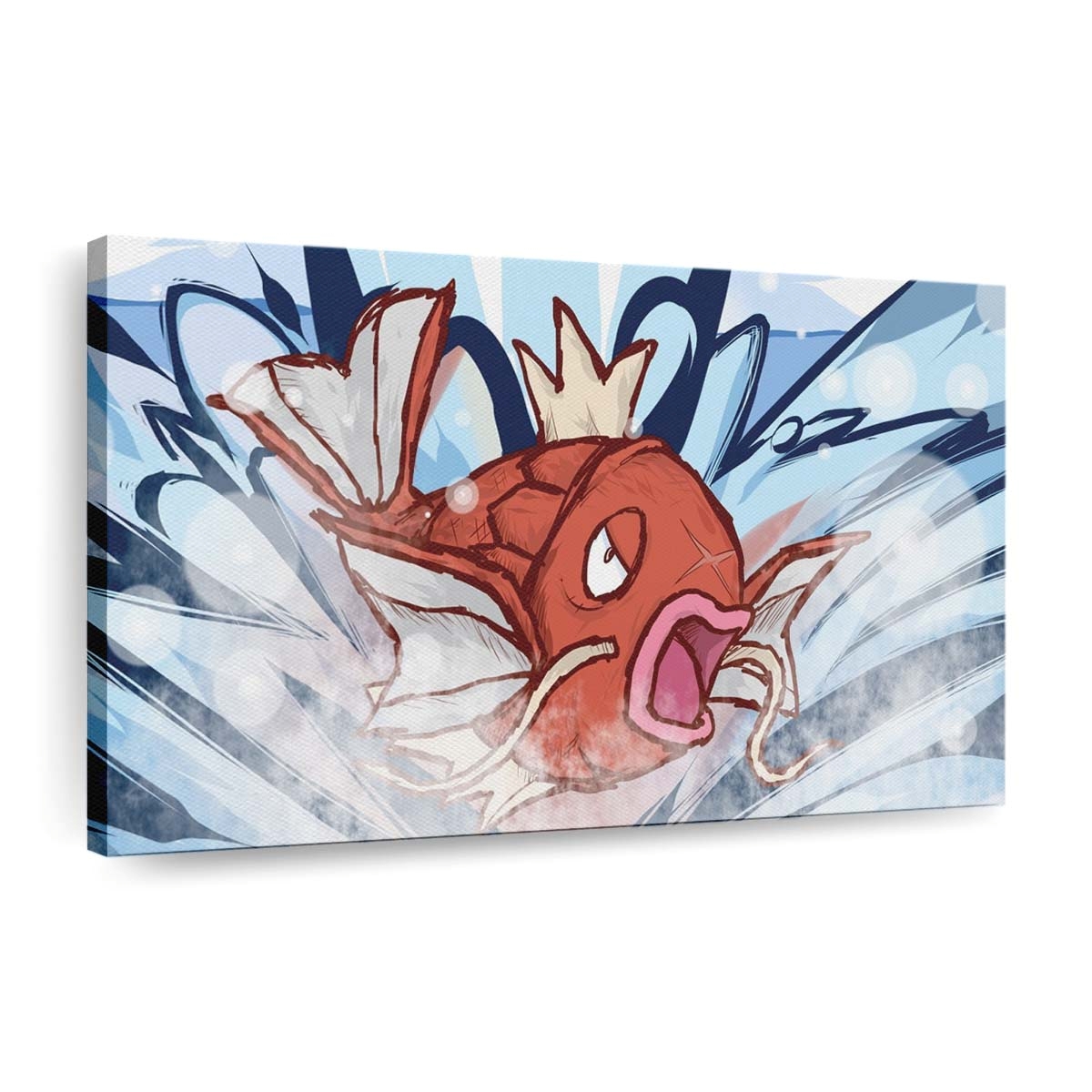 illustrationpok mondrawinganimefishmagikarp