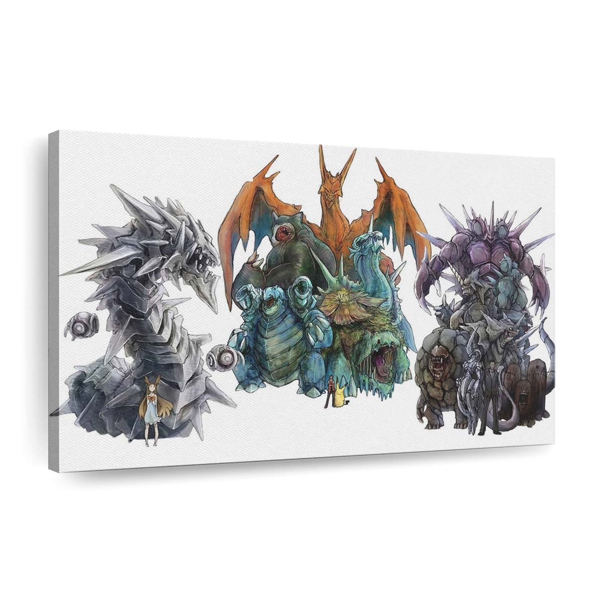 illustrationpok monfictional charactervideo gamescreatureaction figure
