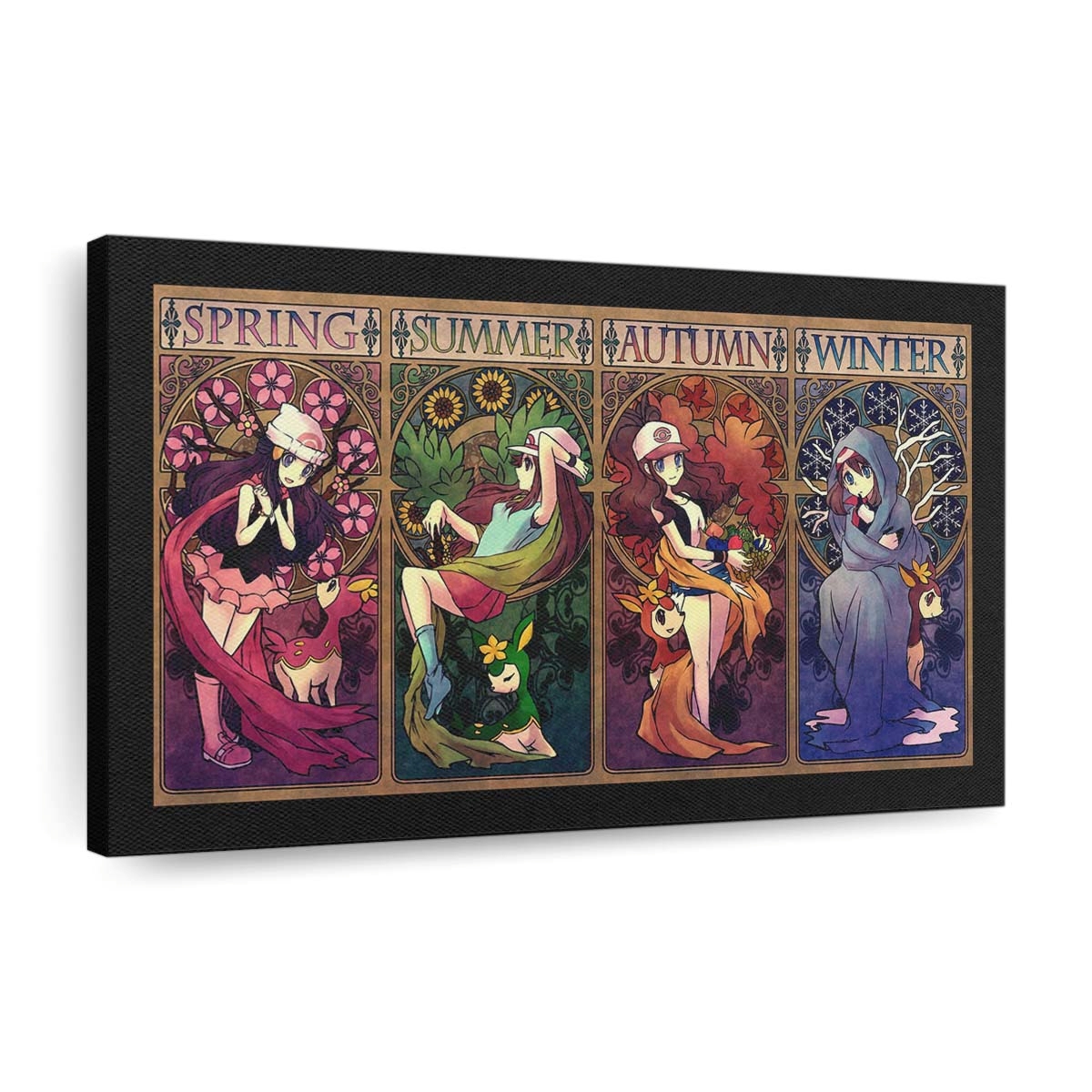 illustrationpok monpok mon trainerscomicspaintingmythology
