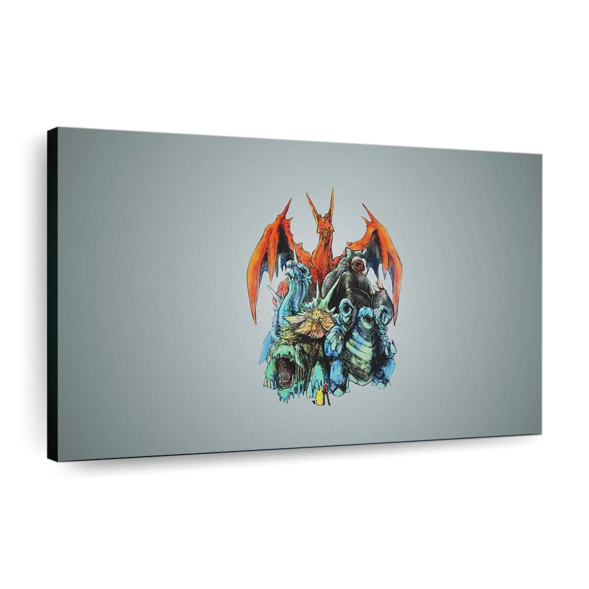 illustrationpok montoycharizardred characterart