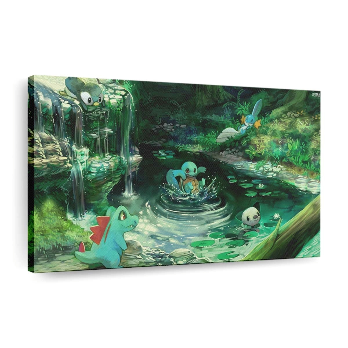 pok monwaterfallwaterunderwaterjungleplay