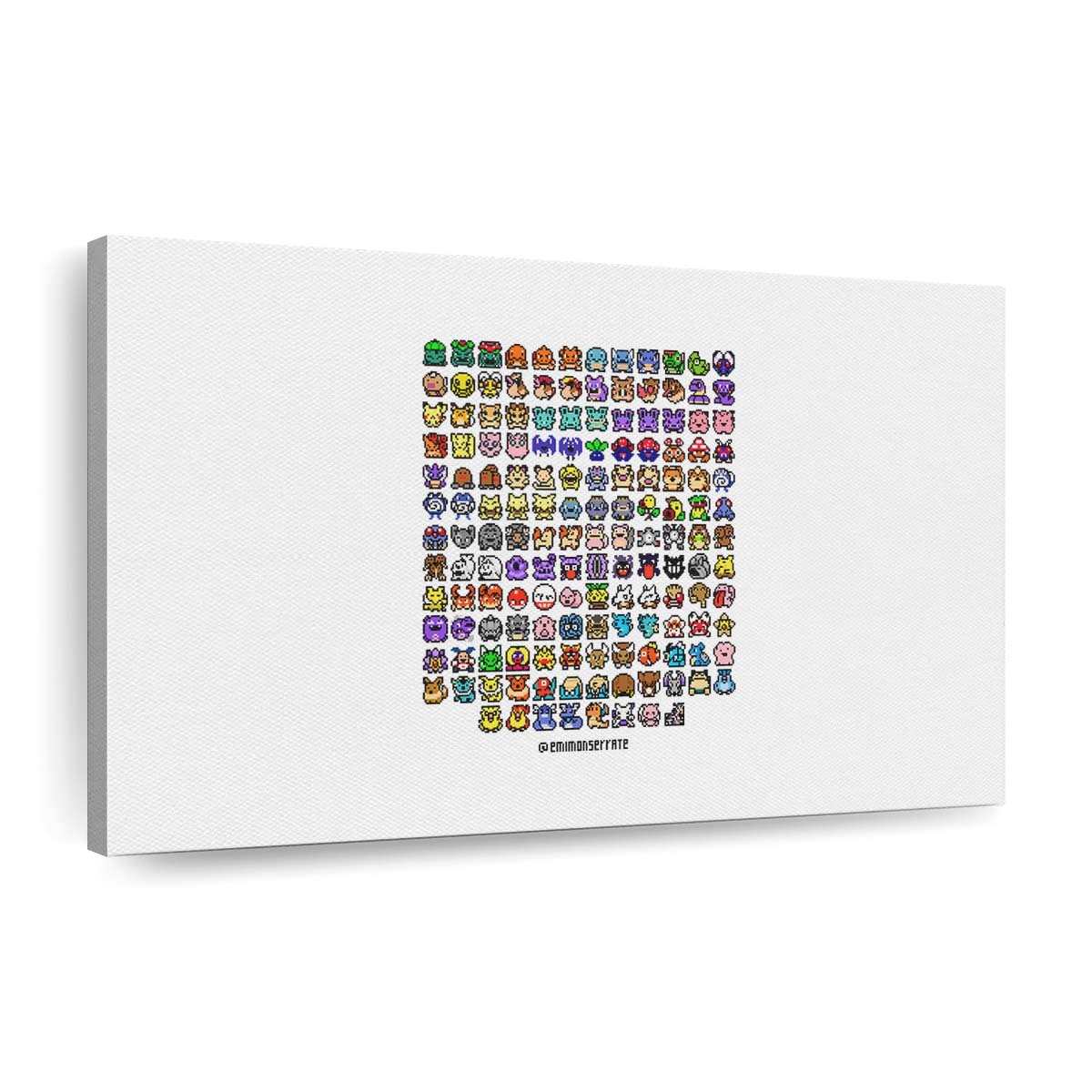 pokemonpokemon first generationbulbasaurpixel artsprite pixel artminimalism