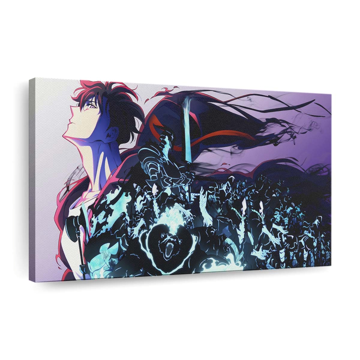 Solo Leveling Season 2 Sung Jinwoo Shadow Summon 248 - Anime Leinwandbild - Wanddeko 5 solo leveling season 2 sung jinwoo shadow summon 248@5@b