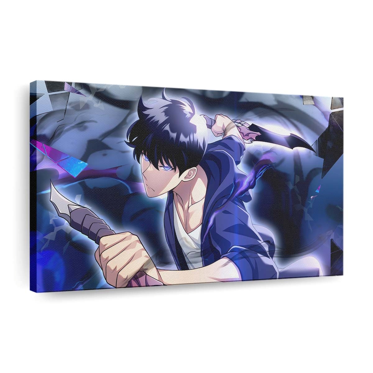 Solo Leveling Sung Jin Woo 164 - Anime Leinwandbild - Wanddeko 4 solo leveling sung jin woo 164@5@d