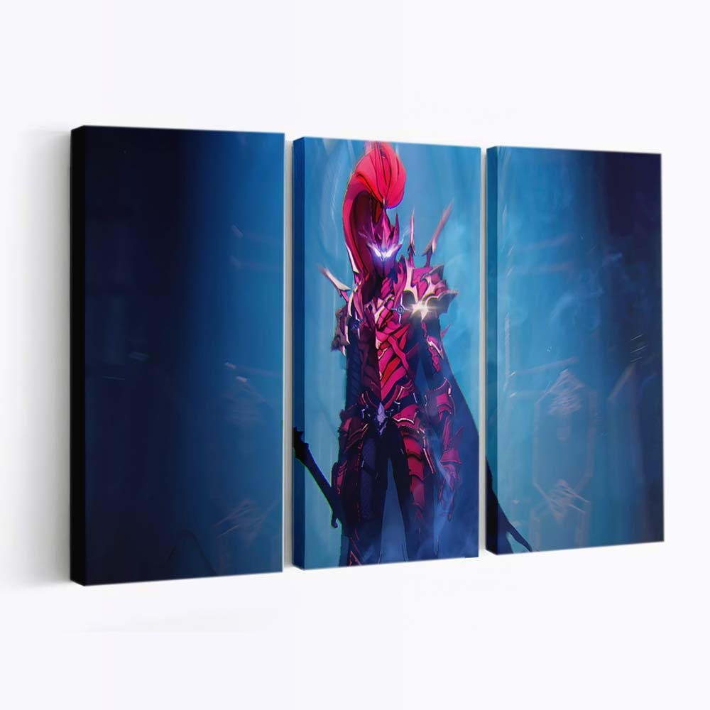 Igris Solo Leveling Ultra - Anime Leinwandbild - Wanddeko download igris solo leveling 4k ultra