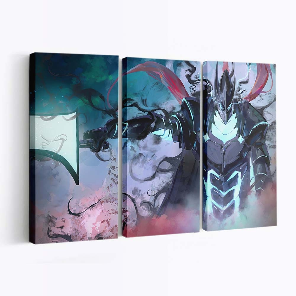 Igris Shadow Solo Leveling Anime 179 - Anime Leinwandbild - Wanddeko igris shadow solo leveling anime 179@5@d