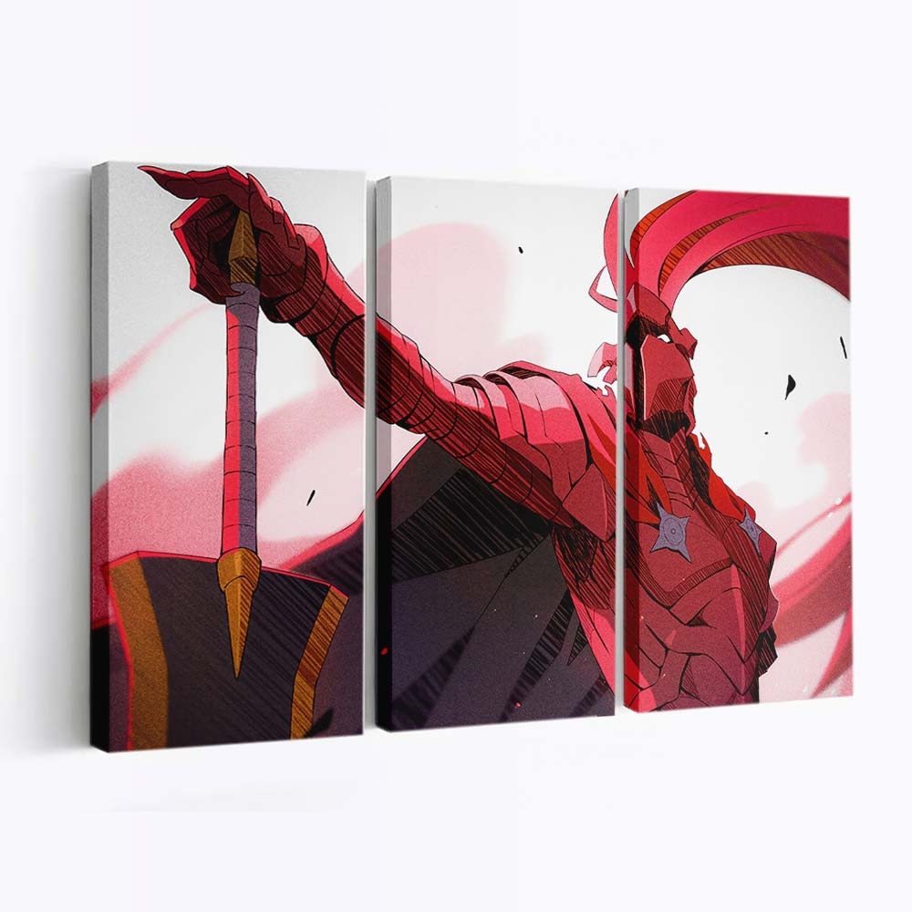 Igris Solo Leveling 177 - Anime Leinwandbild - Wanddeko igris solo leveling 177@5@d