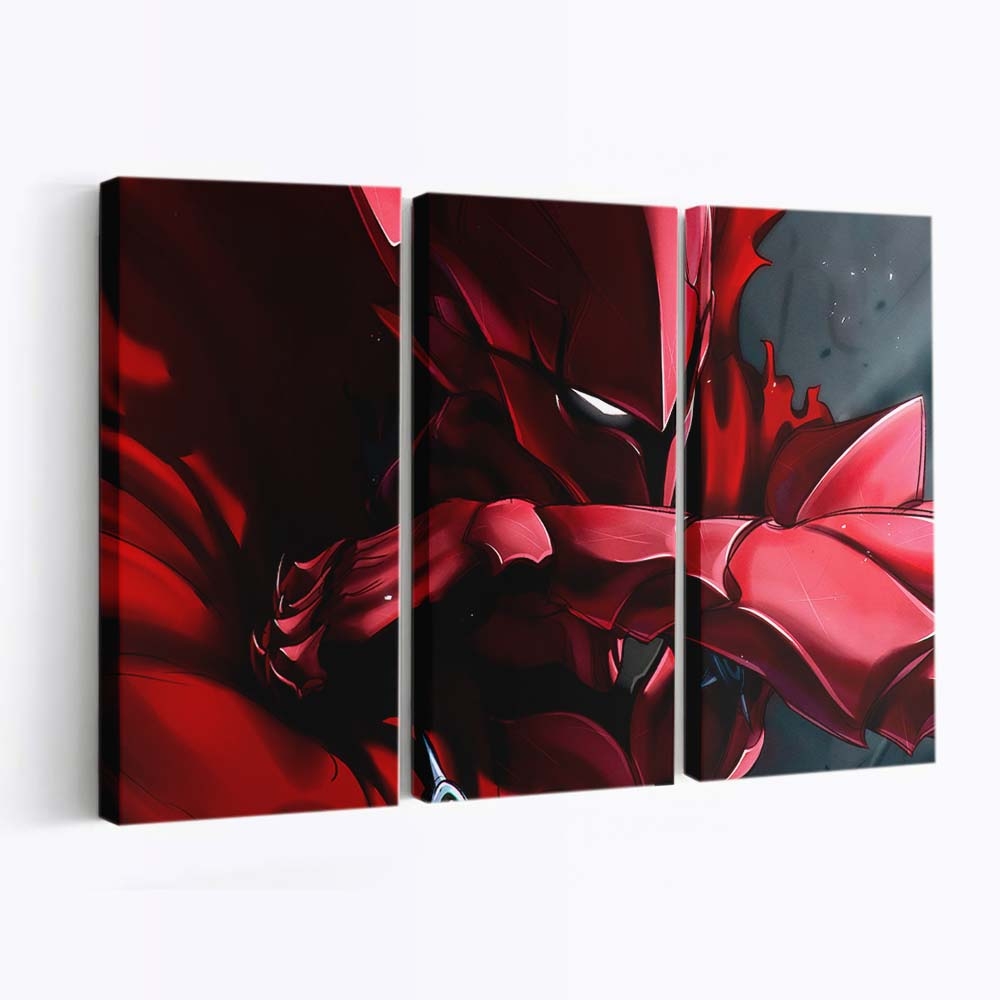 Igris Solo Leveling Anime 173 - Anime Leinwandbild - Wanddeko igris solo leveling anime 173@5@d