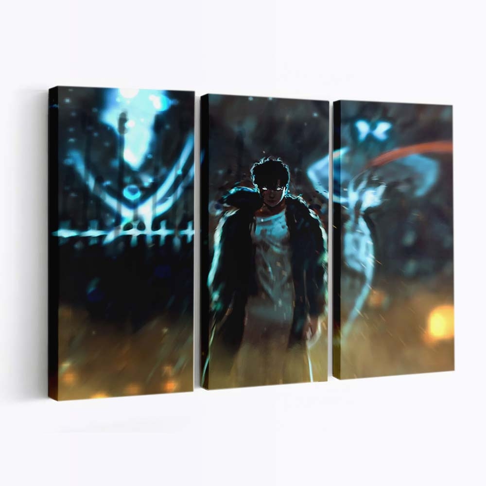 Iron Solo Leveling - Anime Leinwandbild - Wanddeko iron solo leveling hd wallpaper