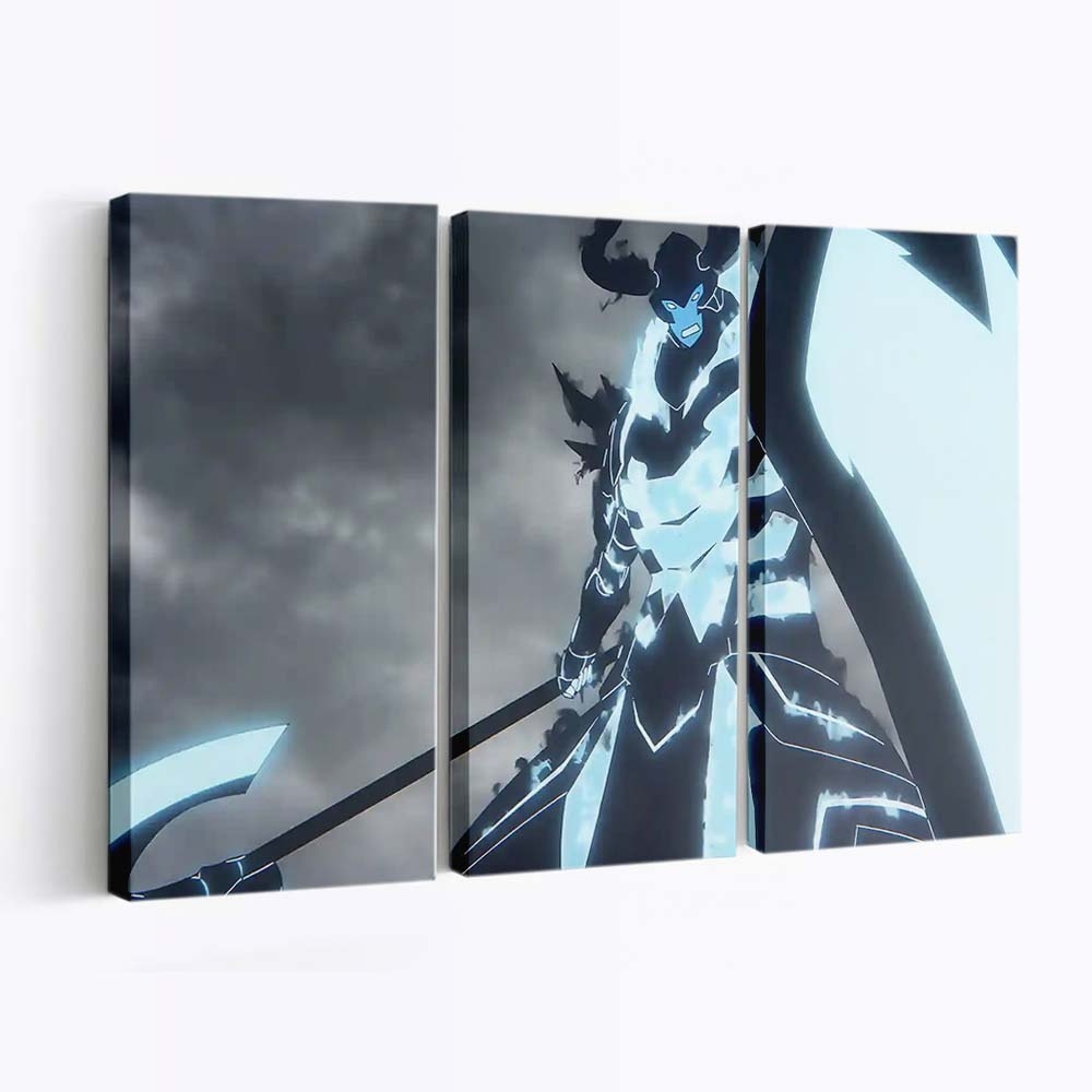 Iron Solo Leveling Who Was Iron - Anime Leinwandbild - Wanddeko iron solo leveling who was iron