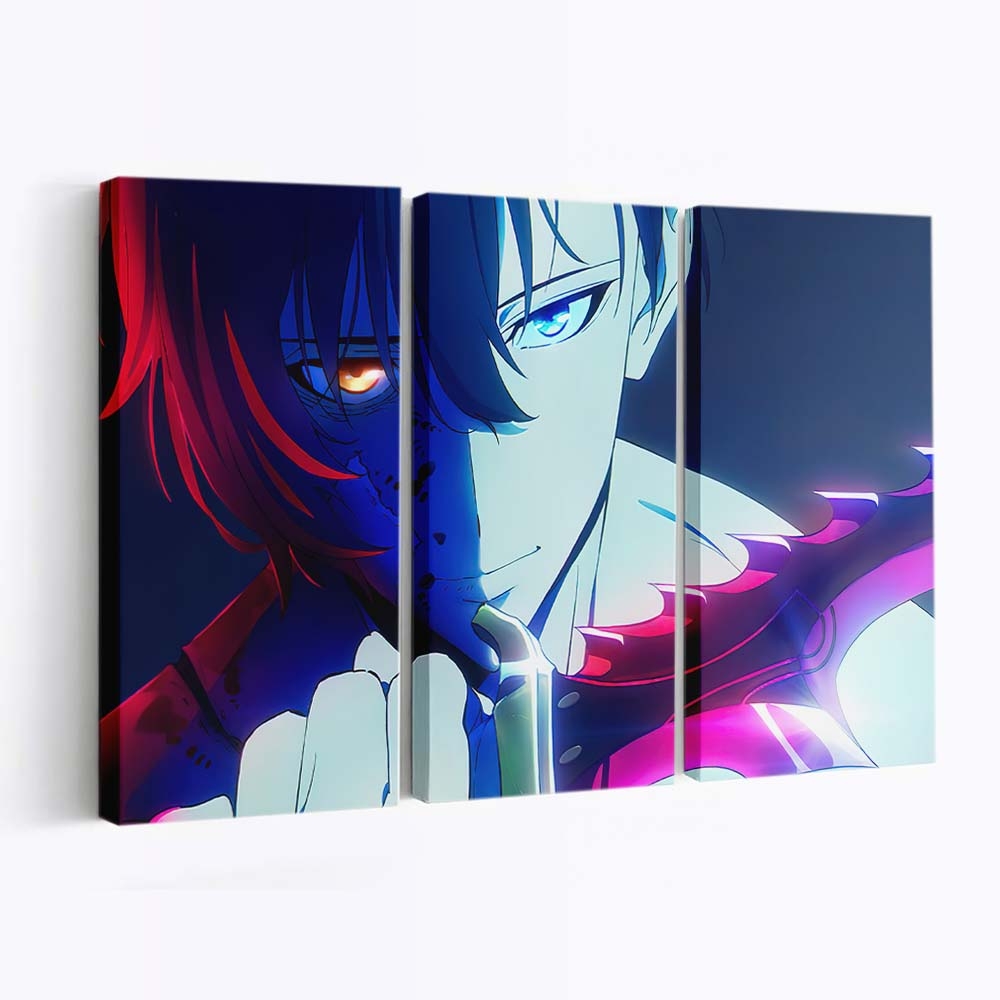 Solo Leveling Anime Adaption 91 - Anime Leinwandbild - Wanddeko solo leveling anime adaption 919@1@g