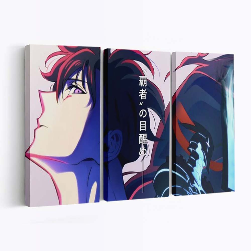 Solo Leveling Anime Season 2 - Anime Leinwandbild - Wanddeko solo leveling anime season 2 release