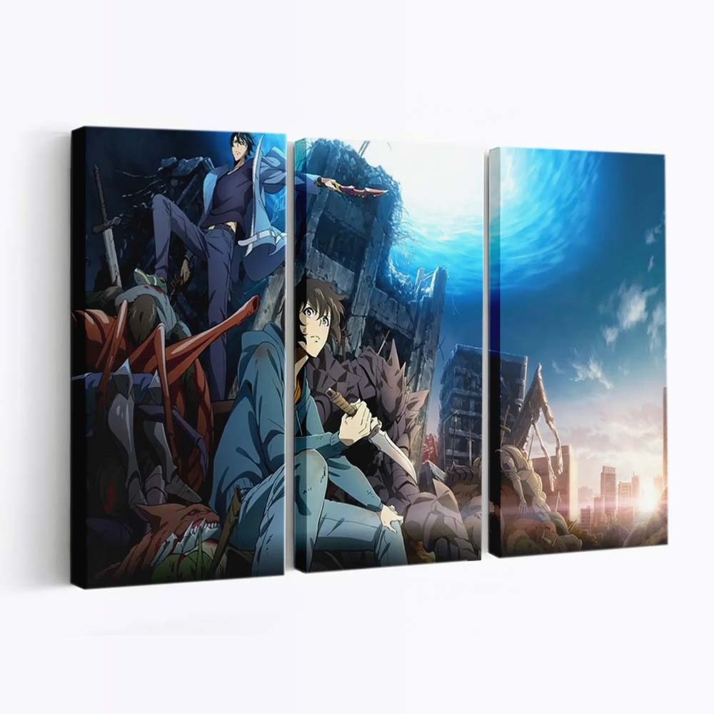 Solo Leveling Anime Series - Anime Leinwandbild - Wanddeko solo leveling anime series release