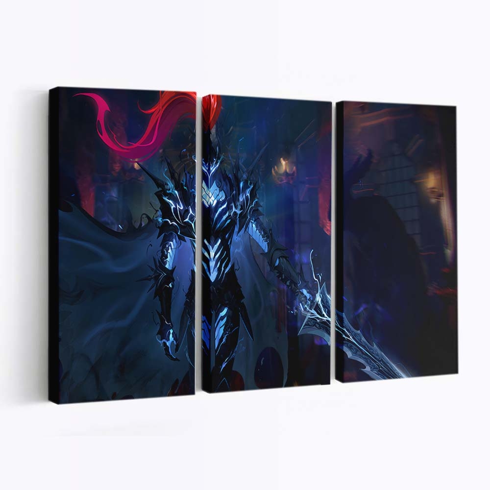 Solo Leveling Arise Igris Shadow 451 - Anime Leinwandbild - Wanddeko solo leveling arise igris shadow 451@3@a