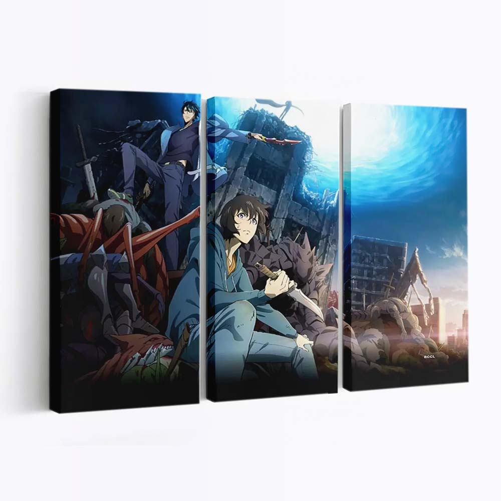Solo Leveling Season 2 Promises - Anime Leinwandbild - Wanddeko solo leveling season 2 promises