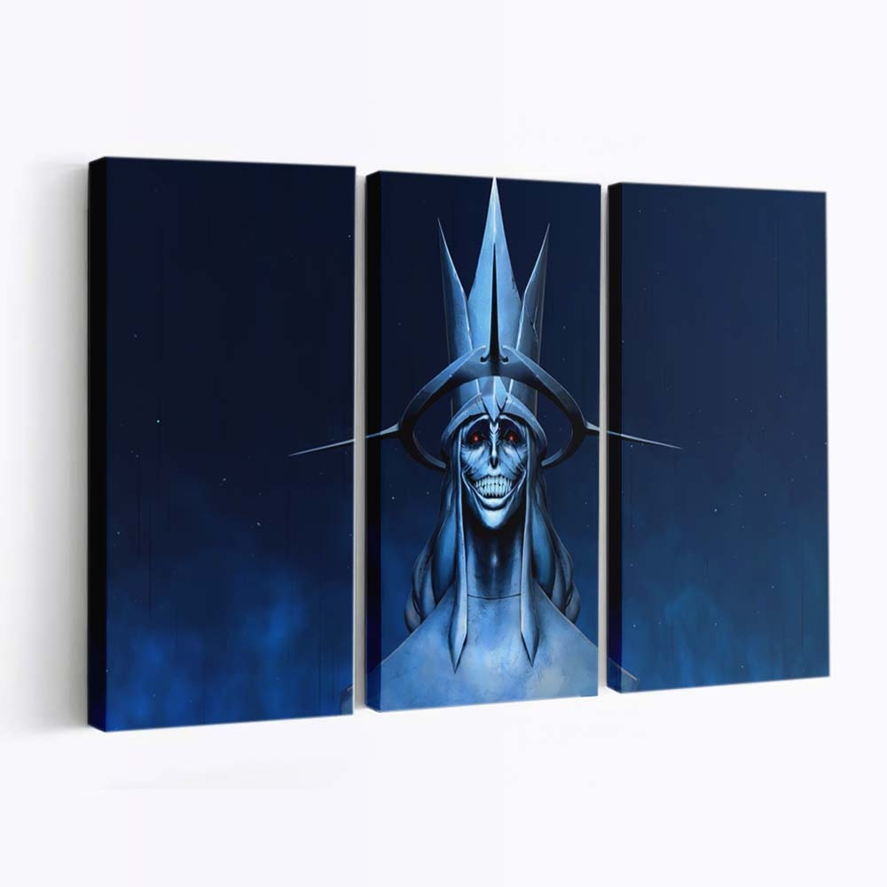 Statue Of God Smiling Solo Leveling - Anime Leinwandbild - Wanddeko statue of god smiling solo leveling live wallpaper