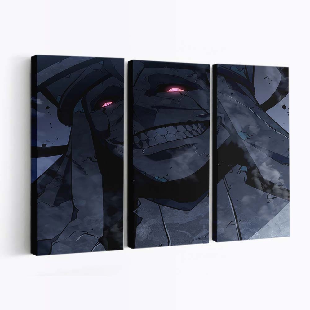 Statue Of God Solo Leveling 1 - Anime Leinwandbild - Wanddeko statue of god solo leveling 0001