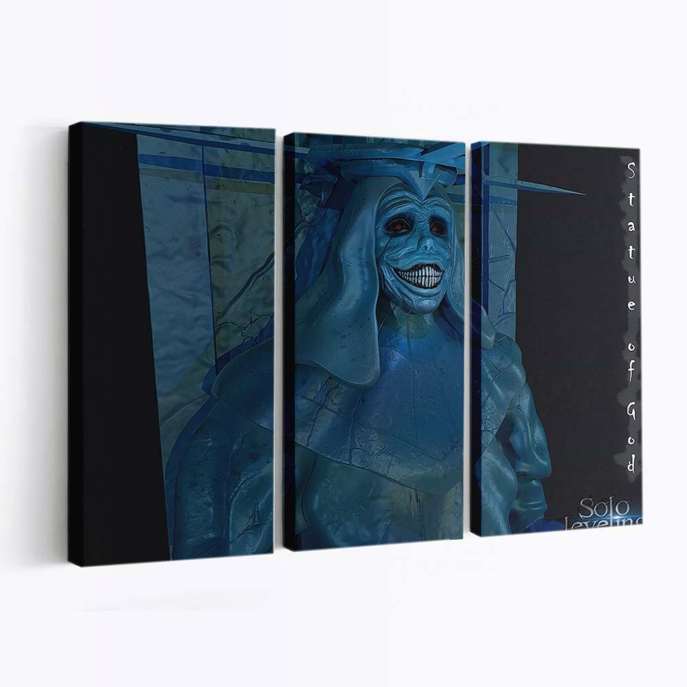 Statue Of God - Anime Leinwandbild - Wanddeko statue of god