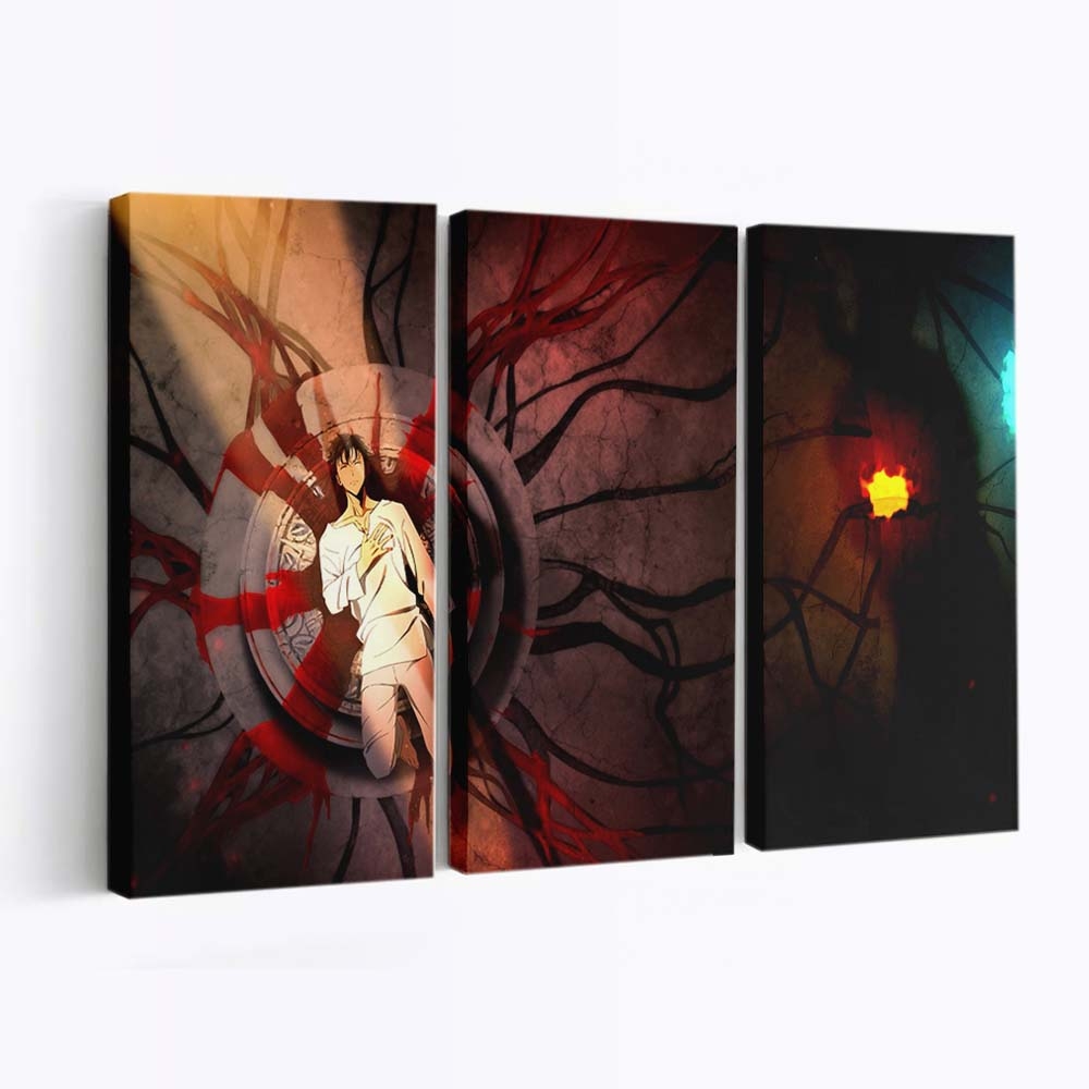 Sung Jin Woo Sacrifice Solo Leveling - Anime Leinwandbild - Wanddeko sung jin woo sacrifice solo leveling live wallpaper