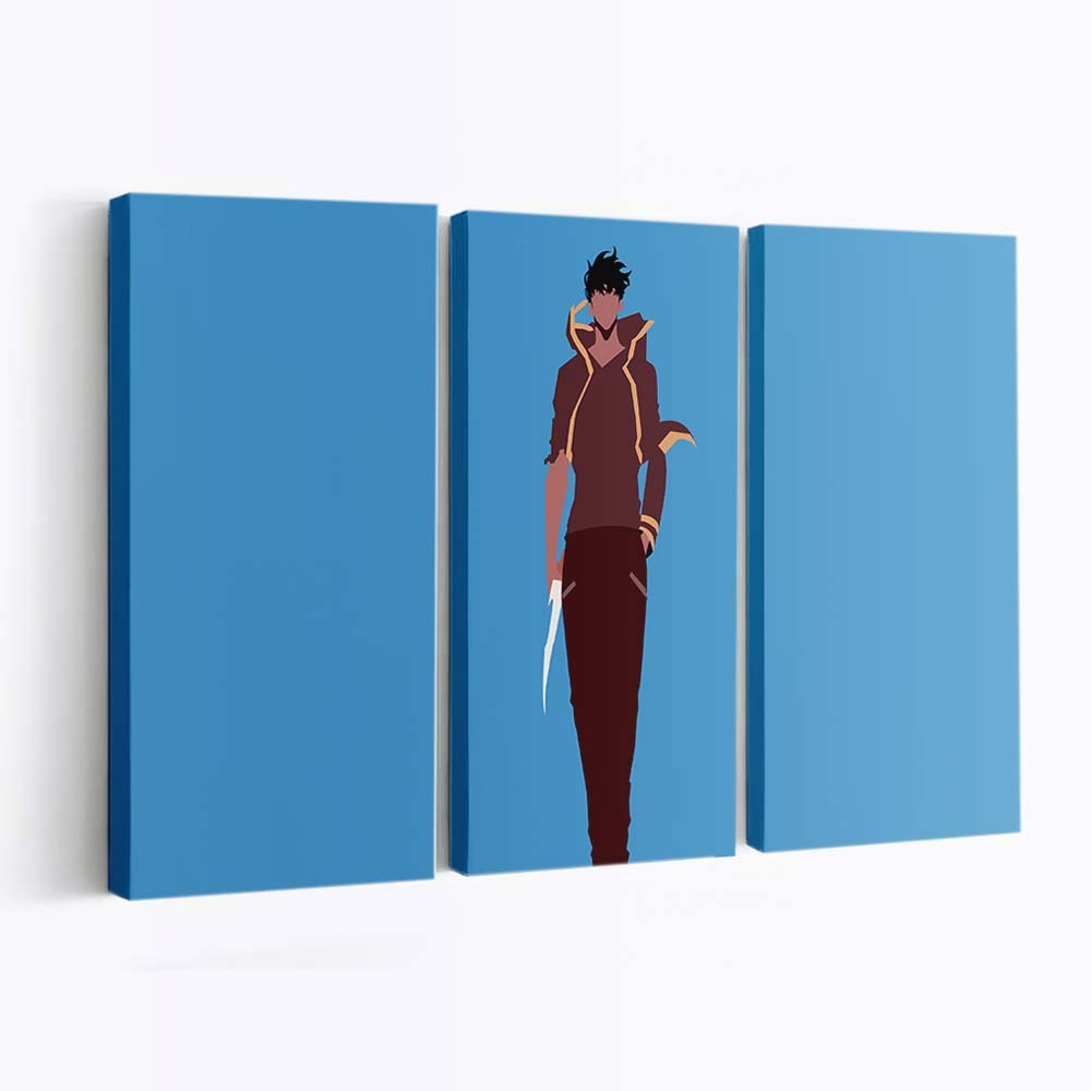 Sung Jinwoo Solo Leveling 459 - Anime Leinwandbild - Wanddeko sung jinwoo solo leveling 459@0@e