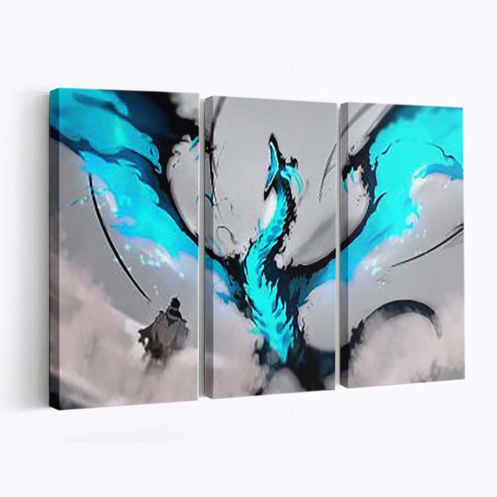 Kaisel Solo Leveling - Anime Leinwandbild - Wanddeko th kaisel solo leveling live wallpaper