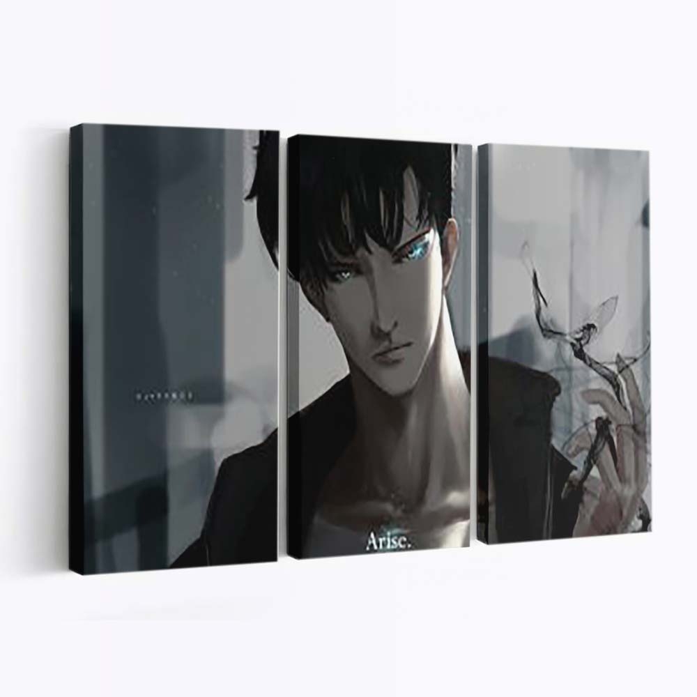 Sung Jinwoo Solo Leveling - Anime Leinwandbild - Wanddeko th sung jinwoo solo leveling live wallpaper