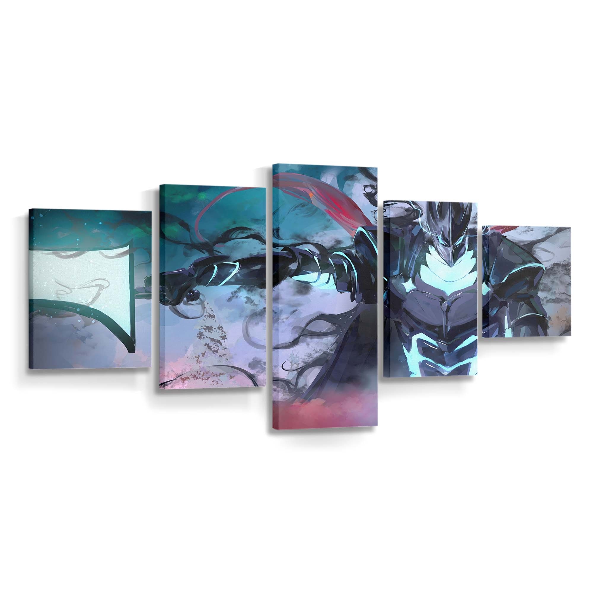 Igris Shadow Solo Leveling Anime 179 - Anime Leinwandbild - Wanddeko igris shadow solo leveling anime 179@5@d