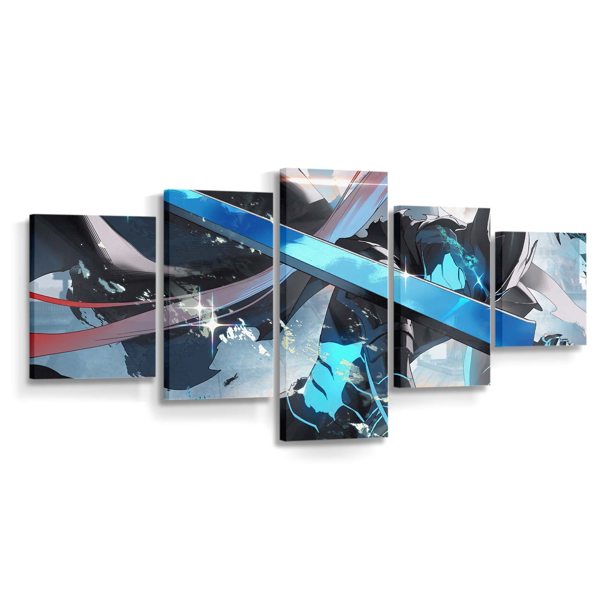 Igris Shadow Sword Solo Leveling 178 - Anime Leinwandbild - Wanddeko igris shadow sword solo leveling 178@5@d