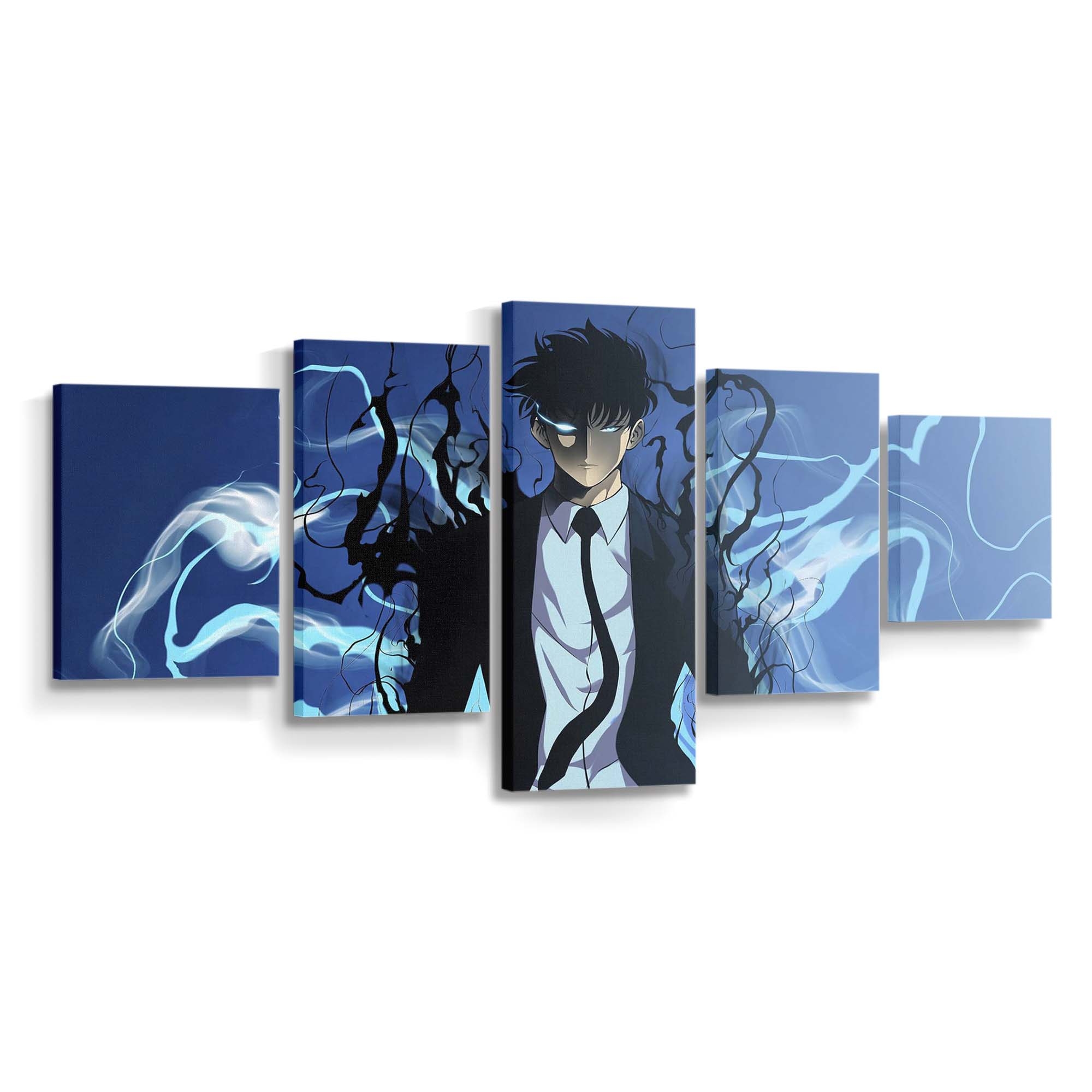 Solo Leveling - Anime Leinwandbild - Wanddeko solo leveling 4k wallpaper