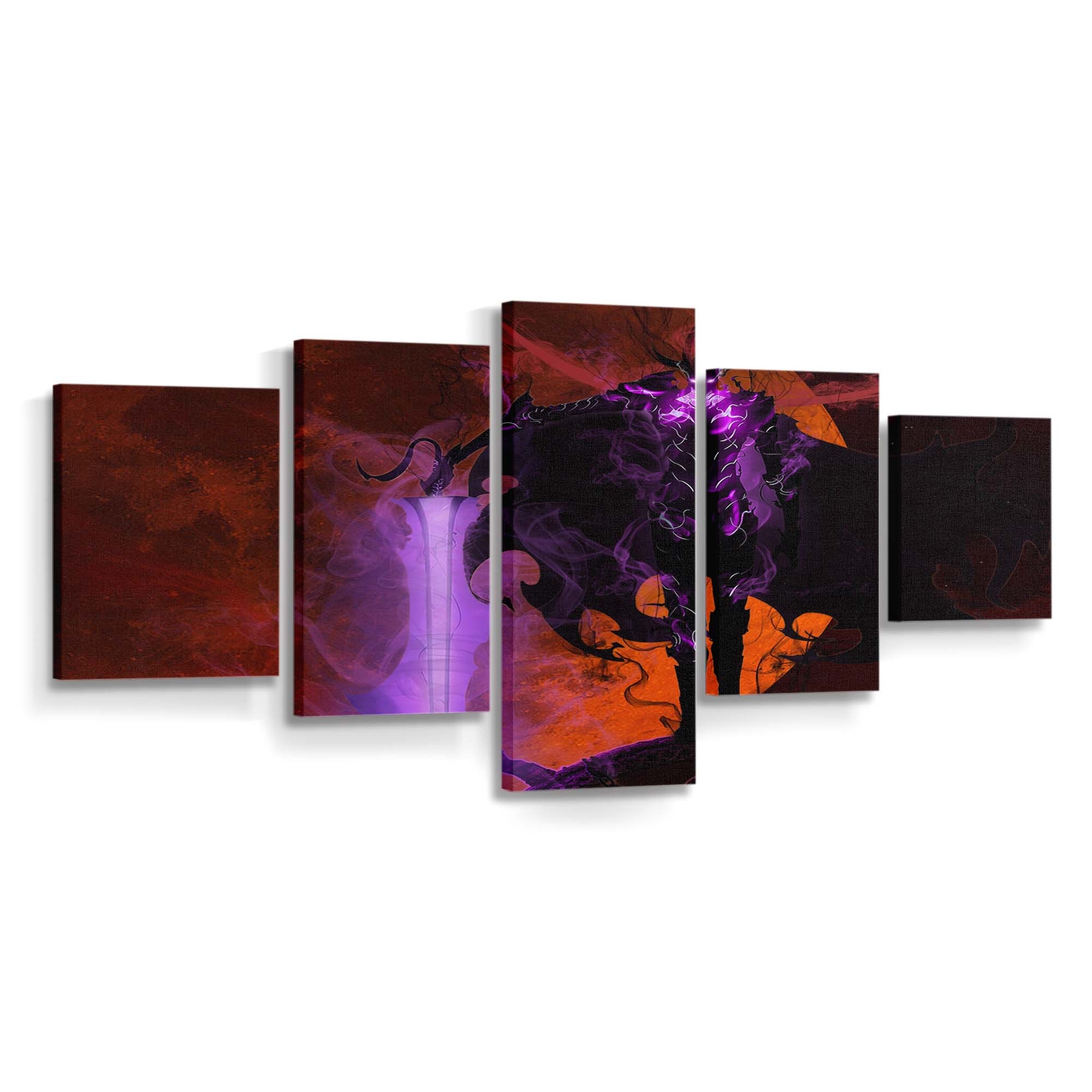 Solo Leveling 1 - Anime Leinwandbild - Wanddeko solo leveling 4k wallpaper 0001