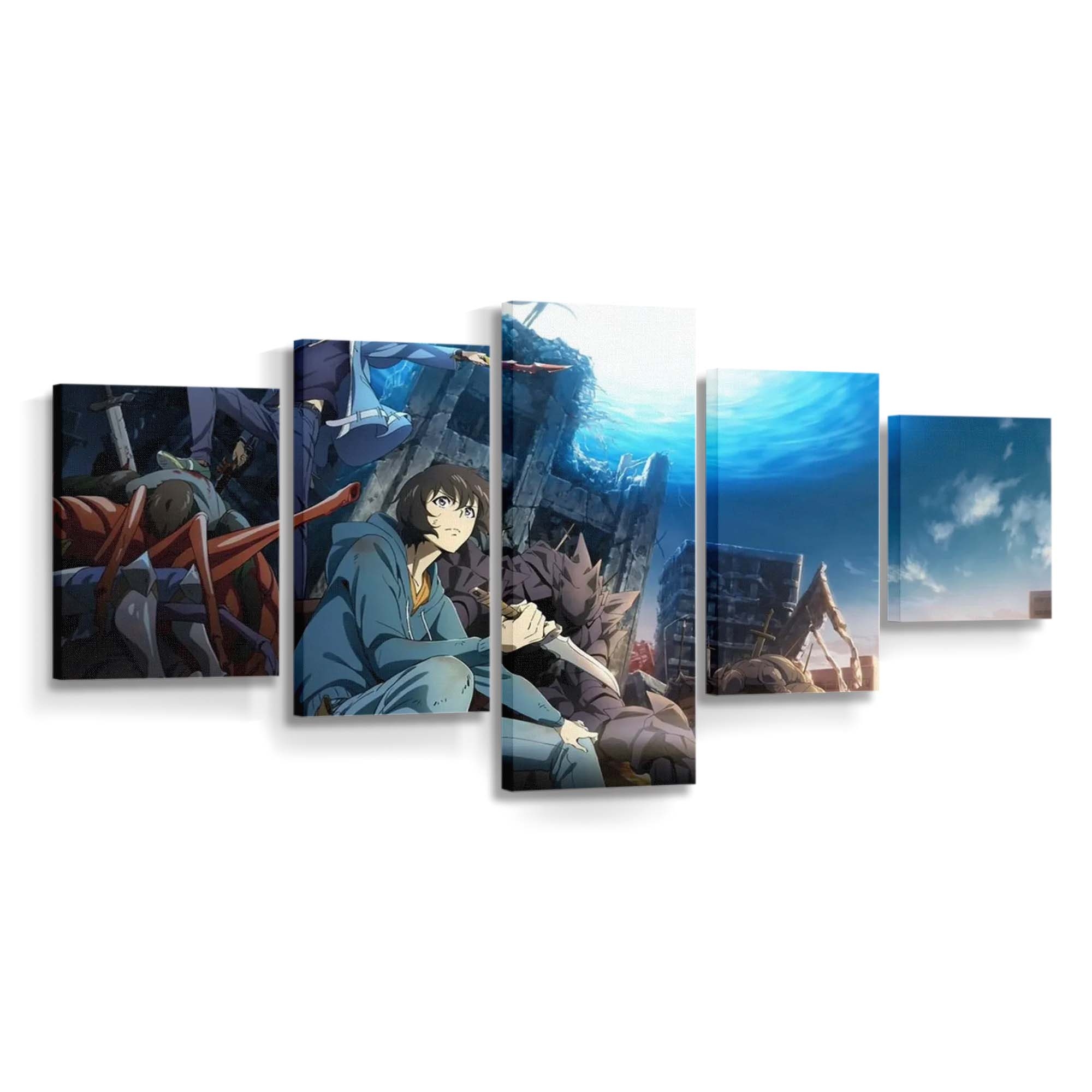 Solo Leveling Anime Series - Anime Leinwandbild - Wanddeko solo leveling anime series release