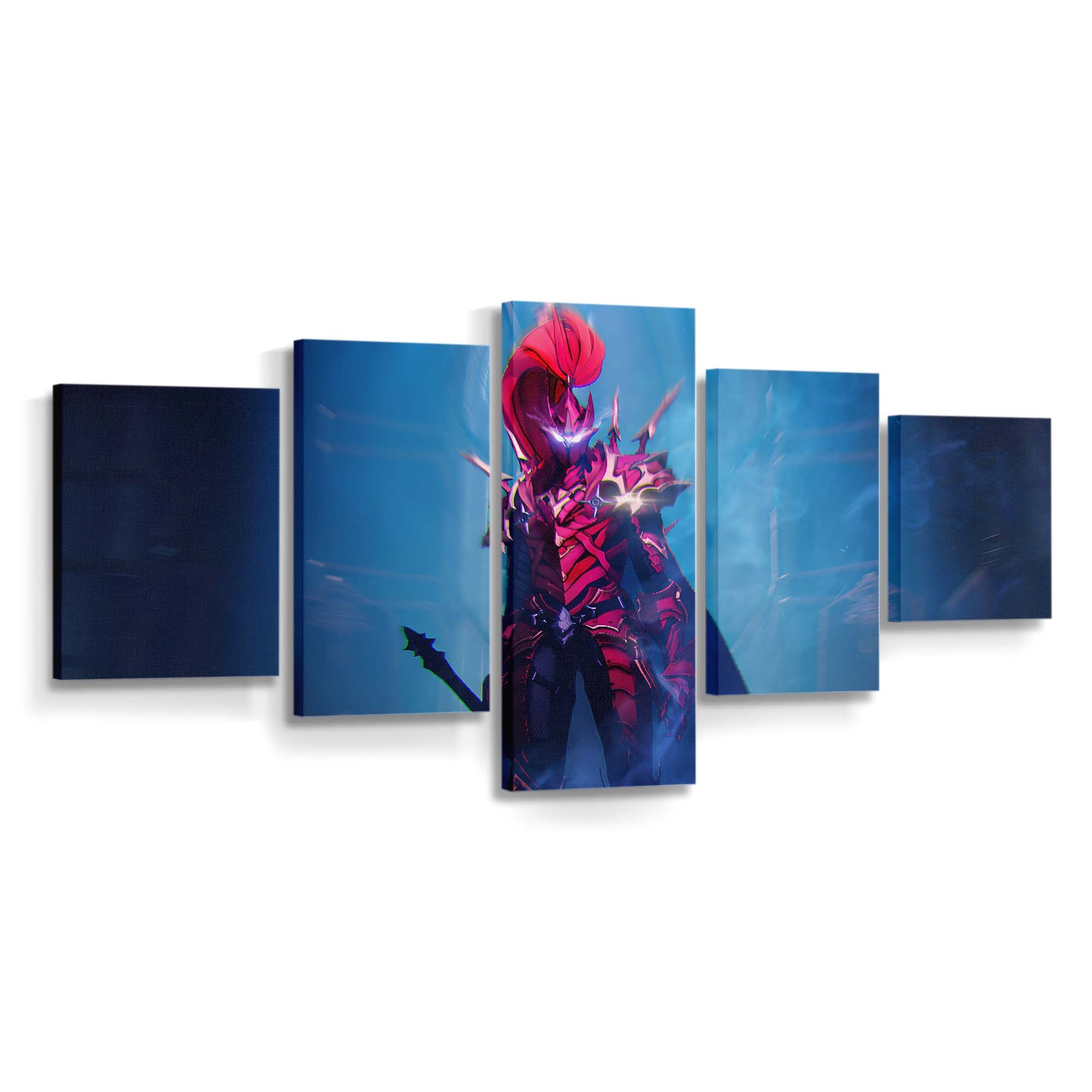 Solo Leveling Arise Igris Blood Red Commander 45 - Anime Leinwandbild - Wanddeko solo leveling arise igris blood red commander 450@3@a