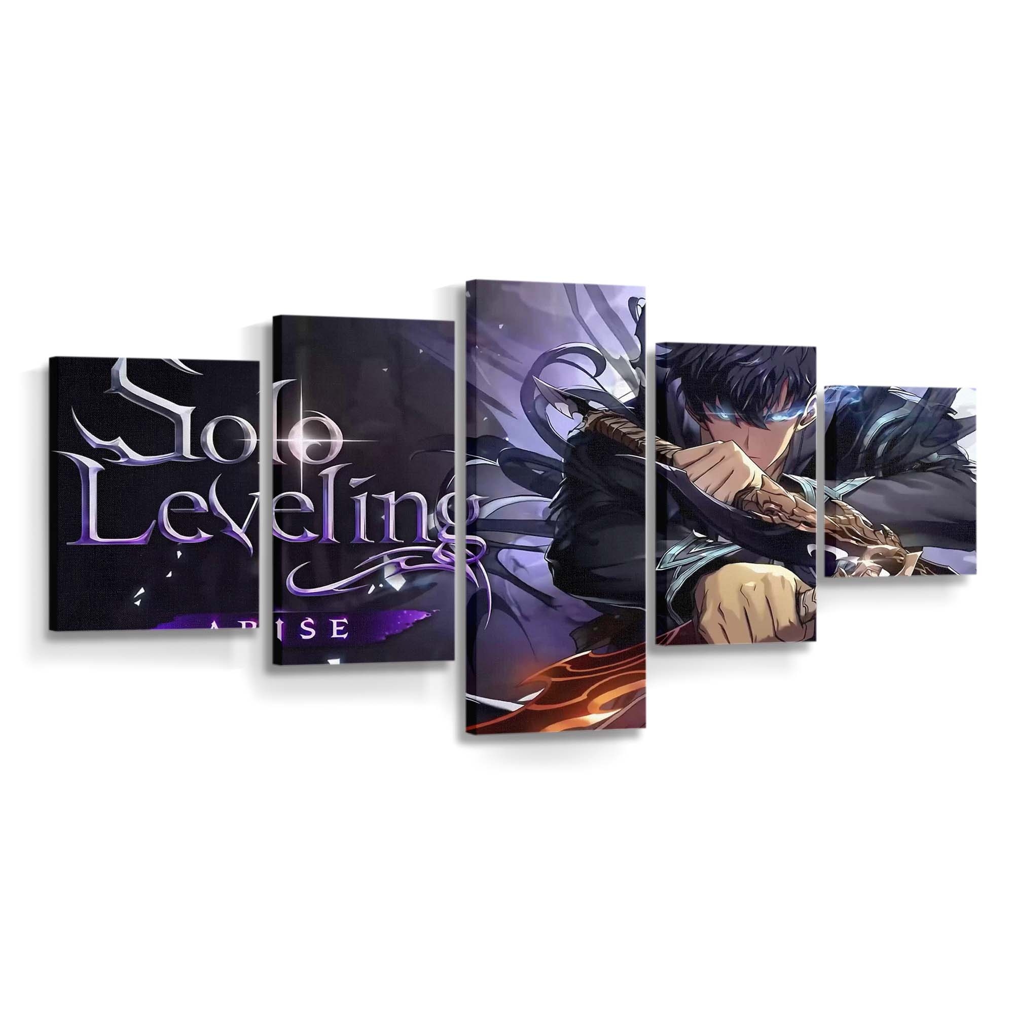 Solo Leveling Arise - Anime Leinwandbild - Wanddeko solo leveling arise live wallpaper