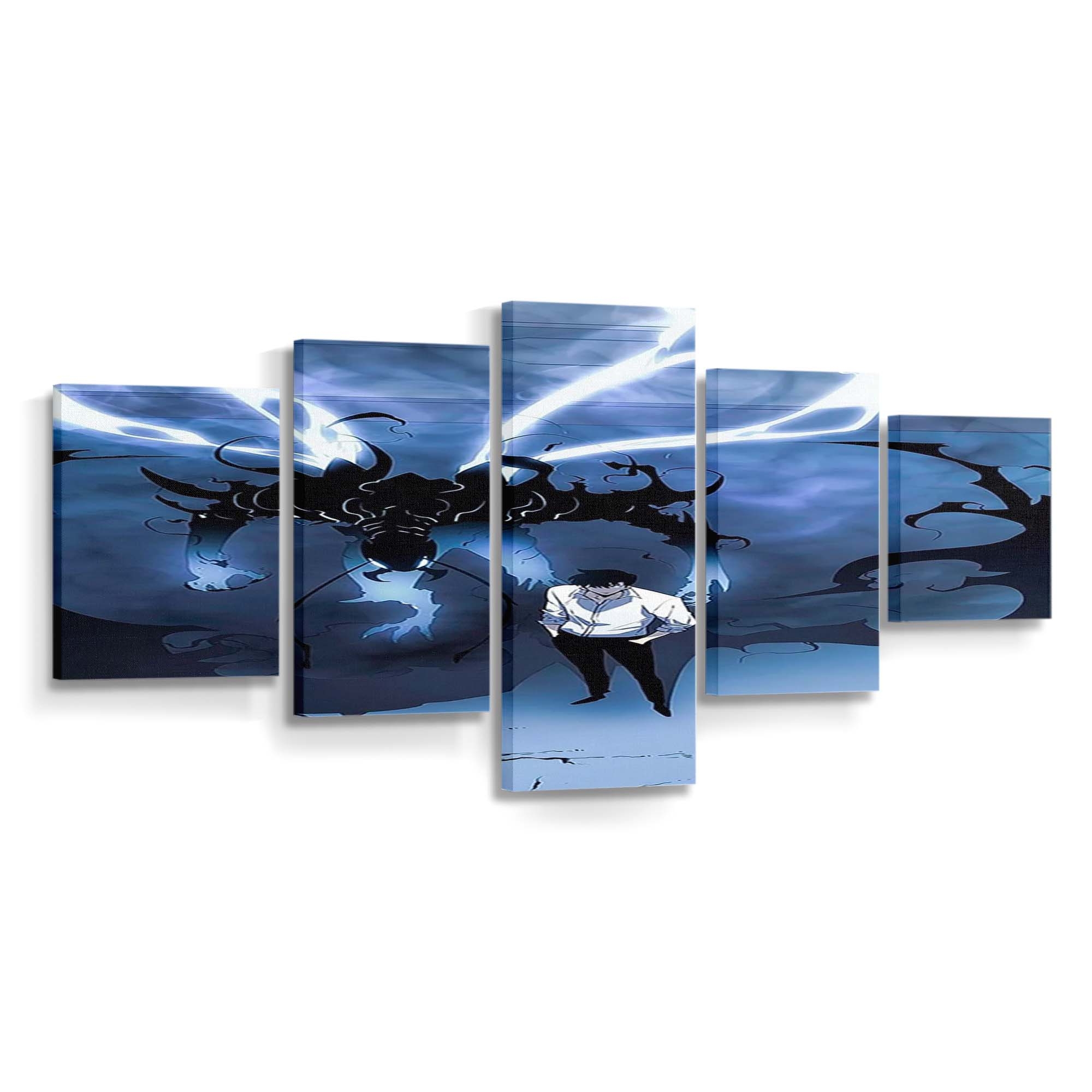 Solo Leveling Hd Phone 1 - Anime Leinwandbild - Wanddeko solo leveling hd phone wallpaper 0001