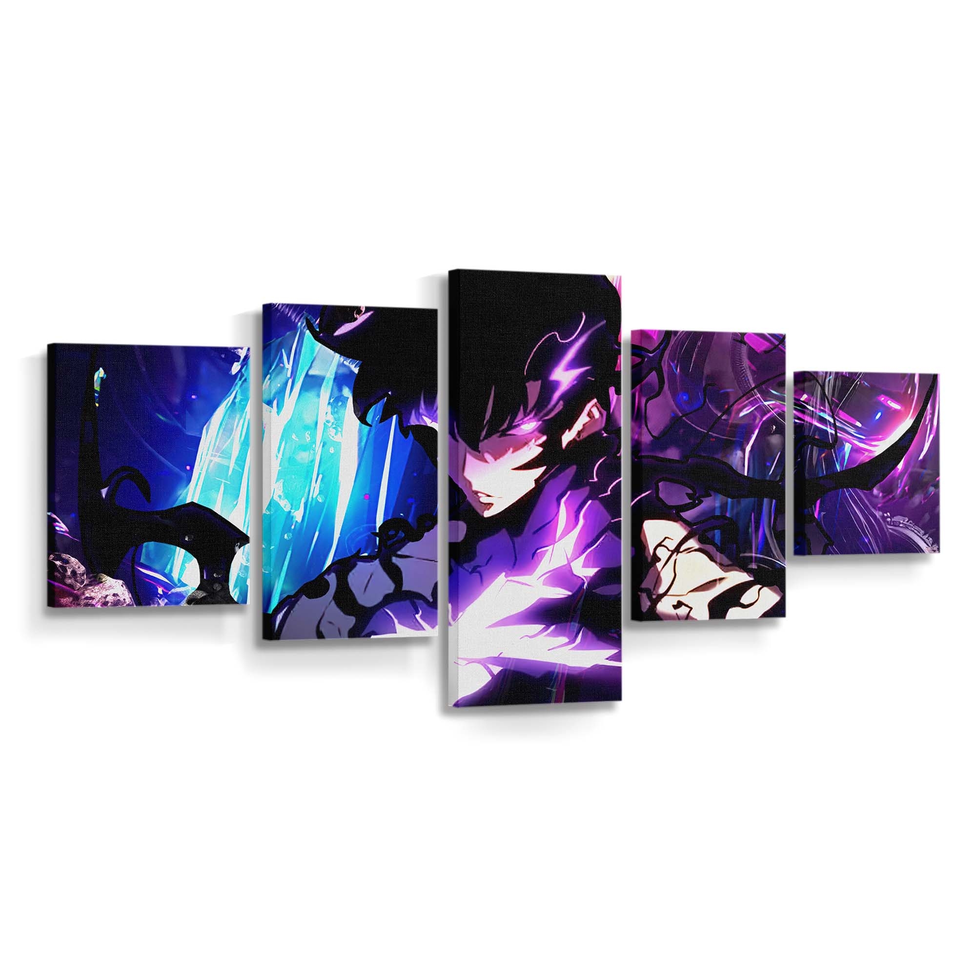 Solo Leveling Sung Jin Woo 217 - Anime Leinwandbild - Wanddeko solo leveling sung jin woo 217@5@d