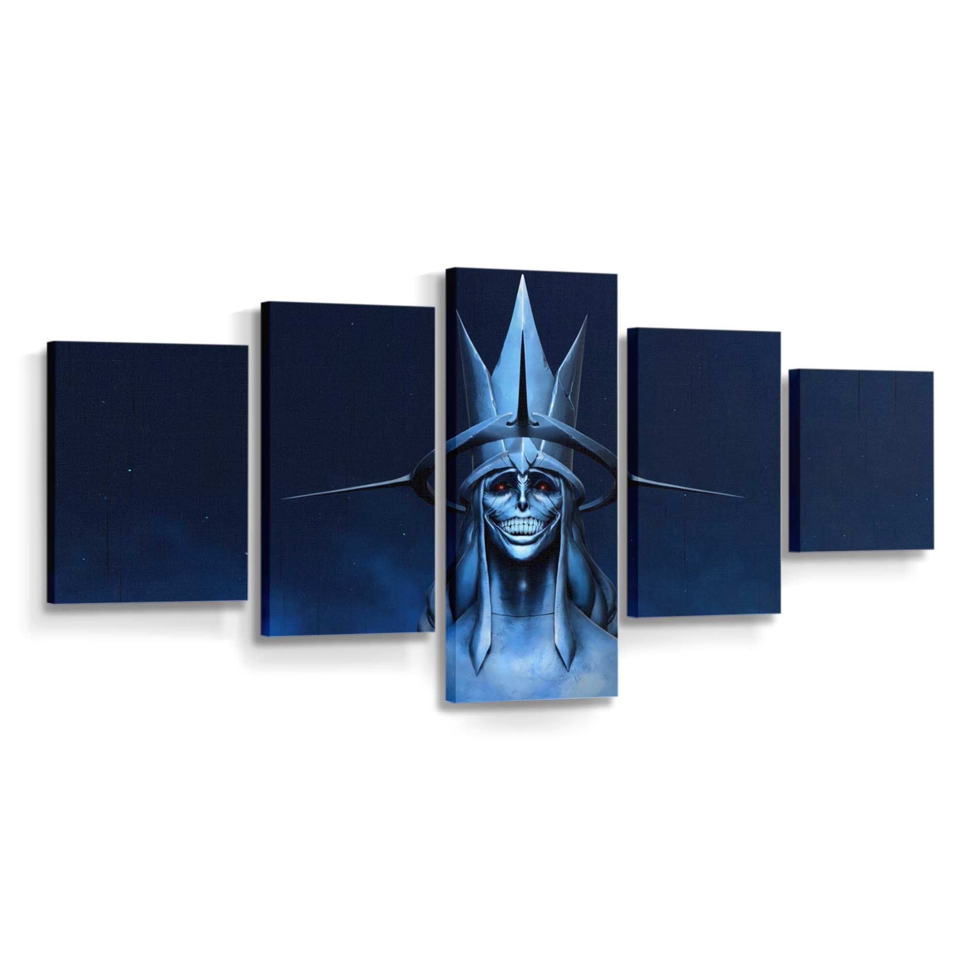 Statue Of God Smiling Solo Leveling - Anime Leinwandbild - Wanddeko statue of god smiling solo leveling live wallpaper