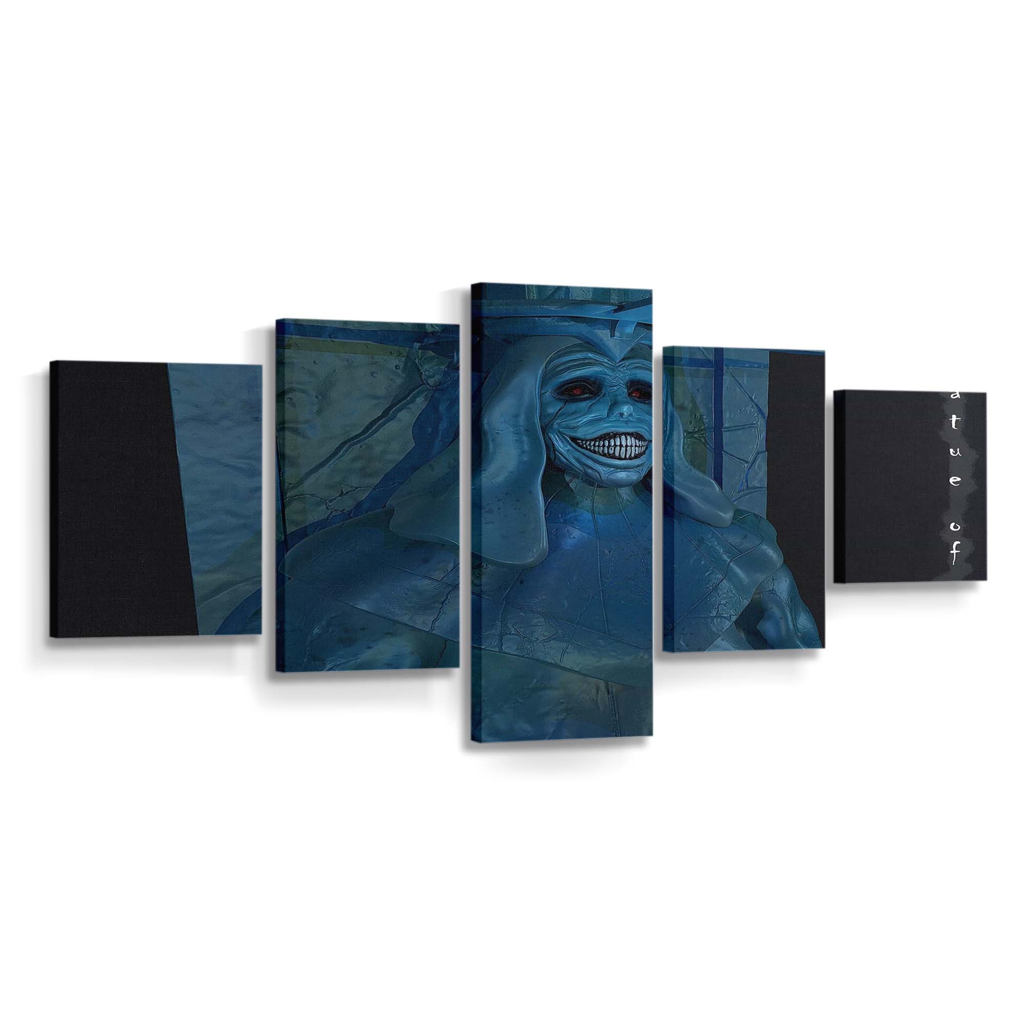 Statue Of God - Anime Leinwandbild - Wanddeko statue of god