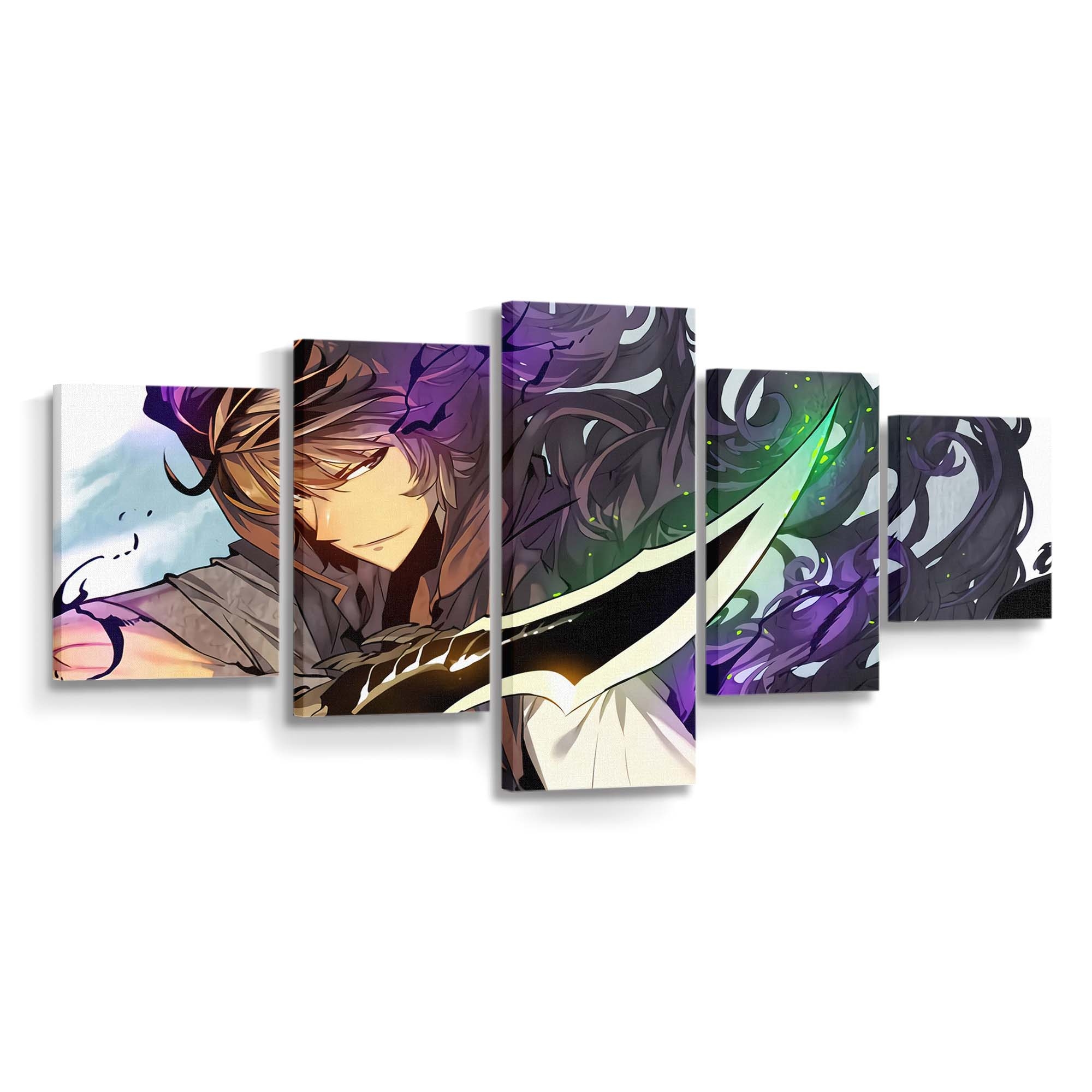 Sung Jinwoo Dagger Solo Leveling 457 - Anime Leinwandbild - Wanddeko sung jinwoo dagger solo leveling 457@0@e