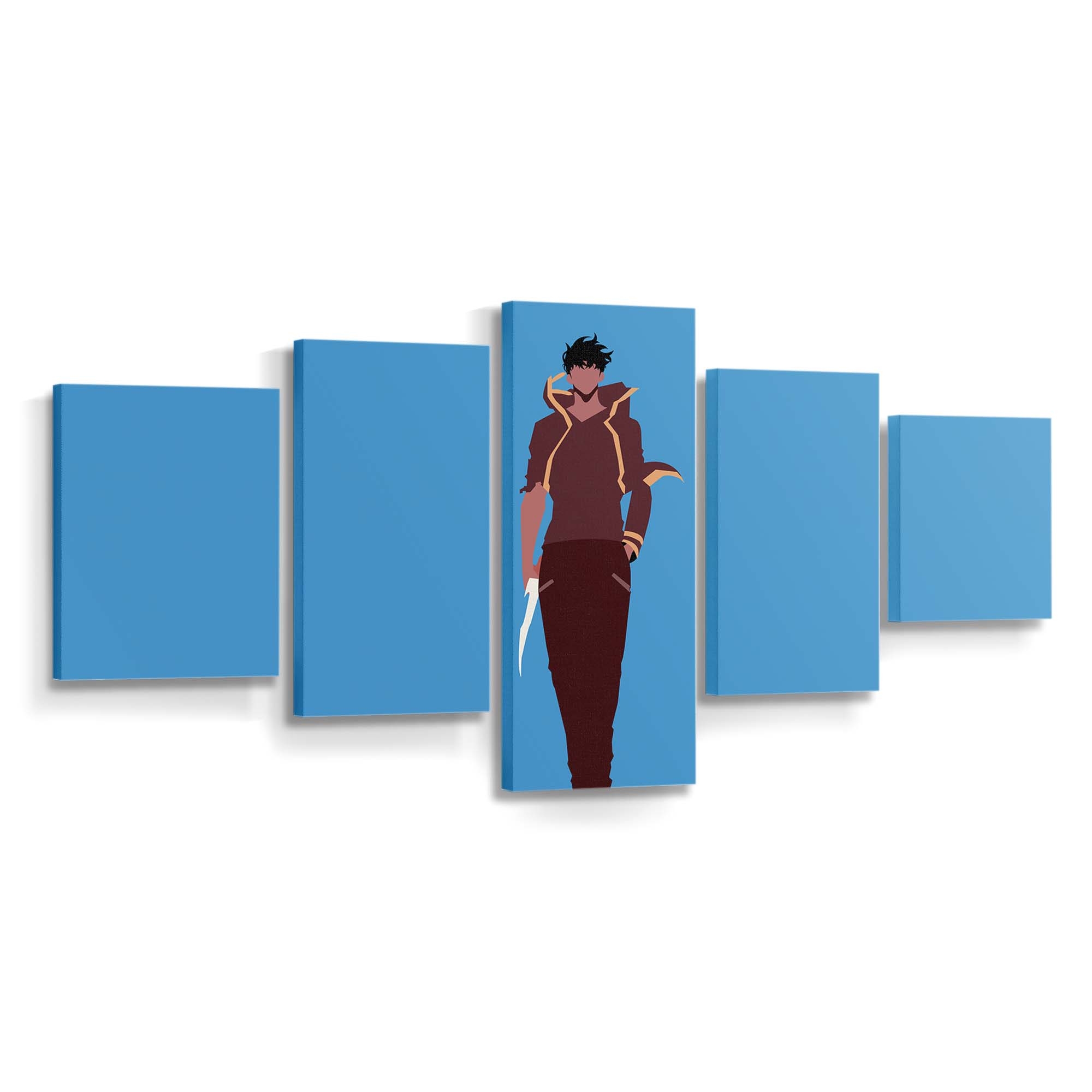 Sung Jinwoo Solo Leveling 459 - Anime Leinwandbild - Wanddeko sung jinwoo solo leveling 459@0@e