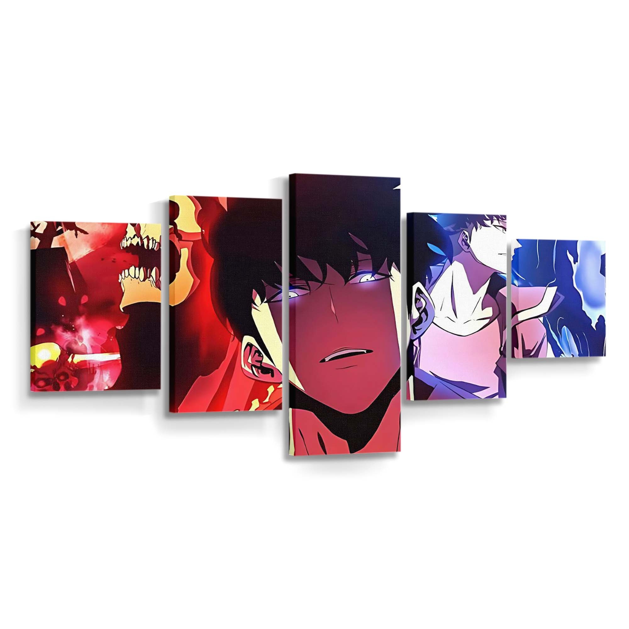 Sung Jinwoo 21 - Anime Leinwandbild - Wanddeko sung jinwoo wallpaper 0021