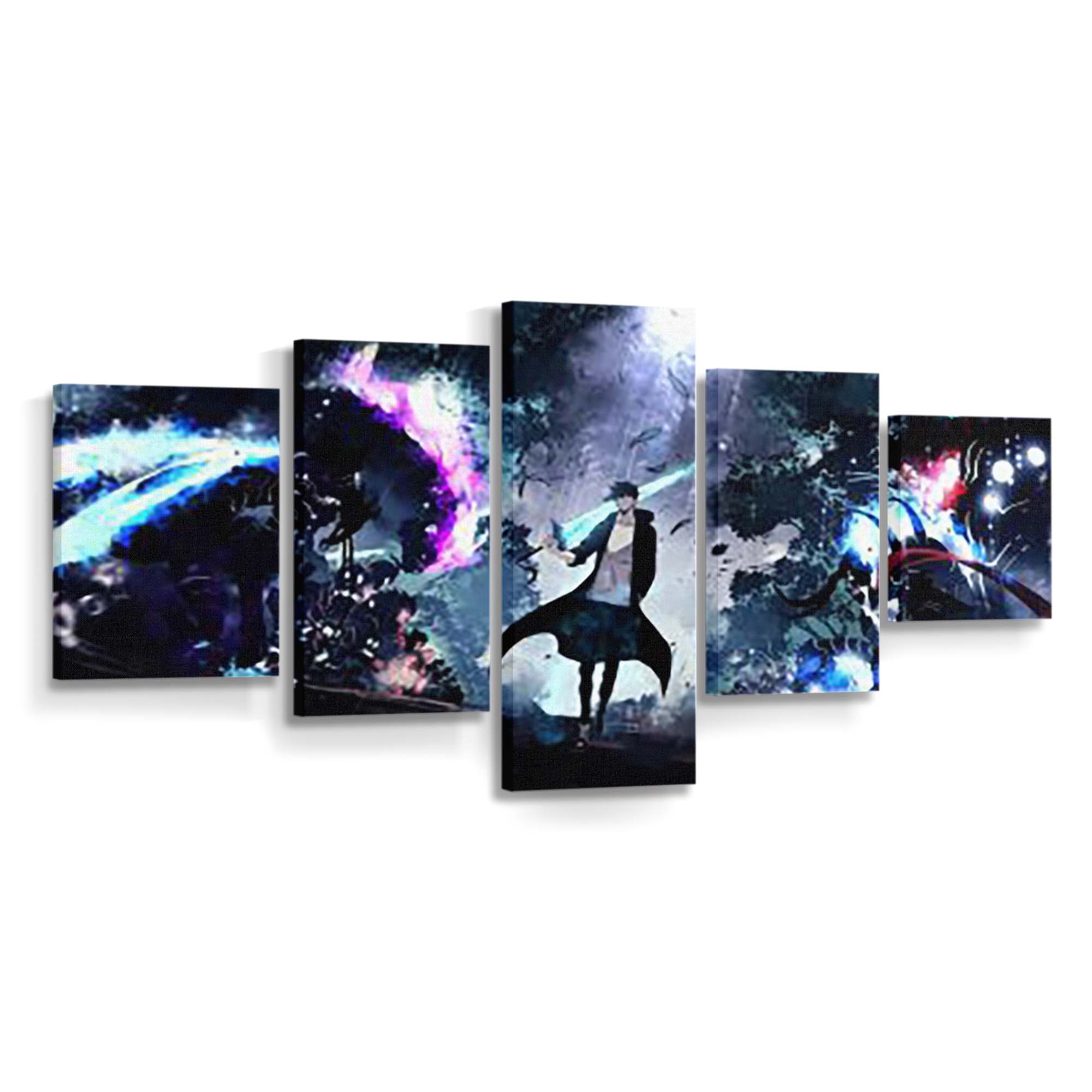 Shadows Army Solo Leveling - Anime Leinwandbild - Wanddeko th shadows army solo leveling live wallpaper