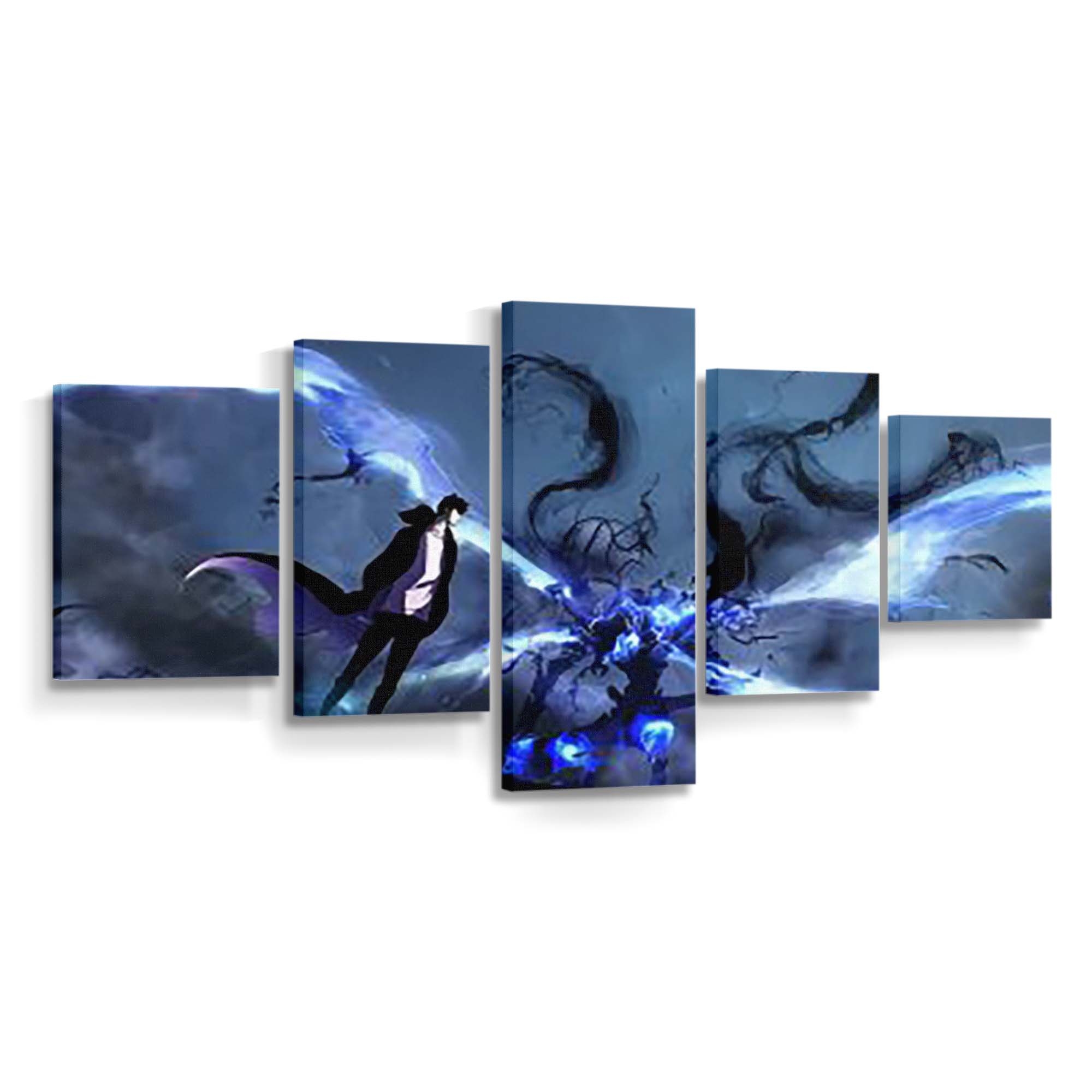 Sung Jinwoo Beru Solo Leveling - Anime Leinwandbild - Wanddeko th sung jinwoo beru solo leveling live wallpaper