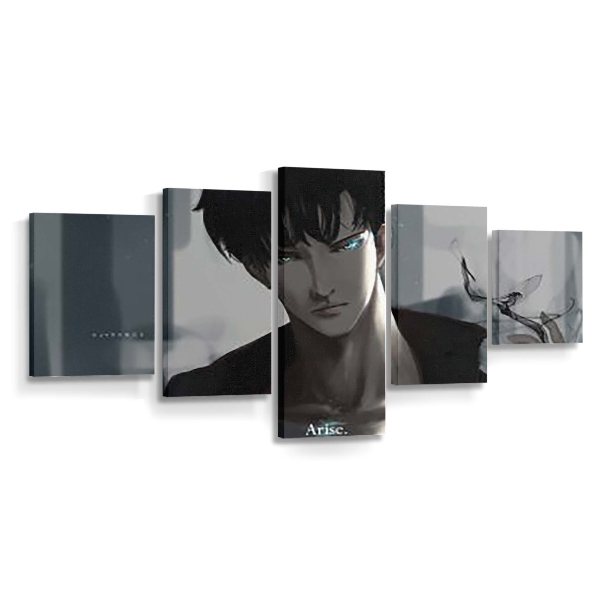 Sung Jinwoo Solo Leveling - Anime Leinwandbild - Wanddeko th sung jinwoo solo leveling live wallpaper