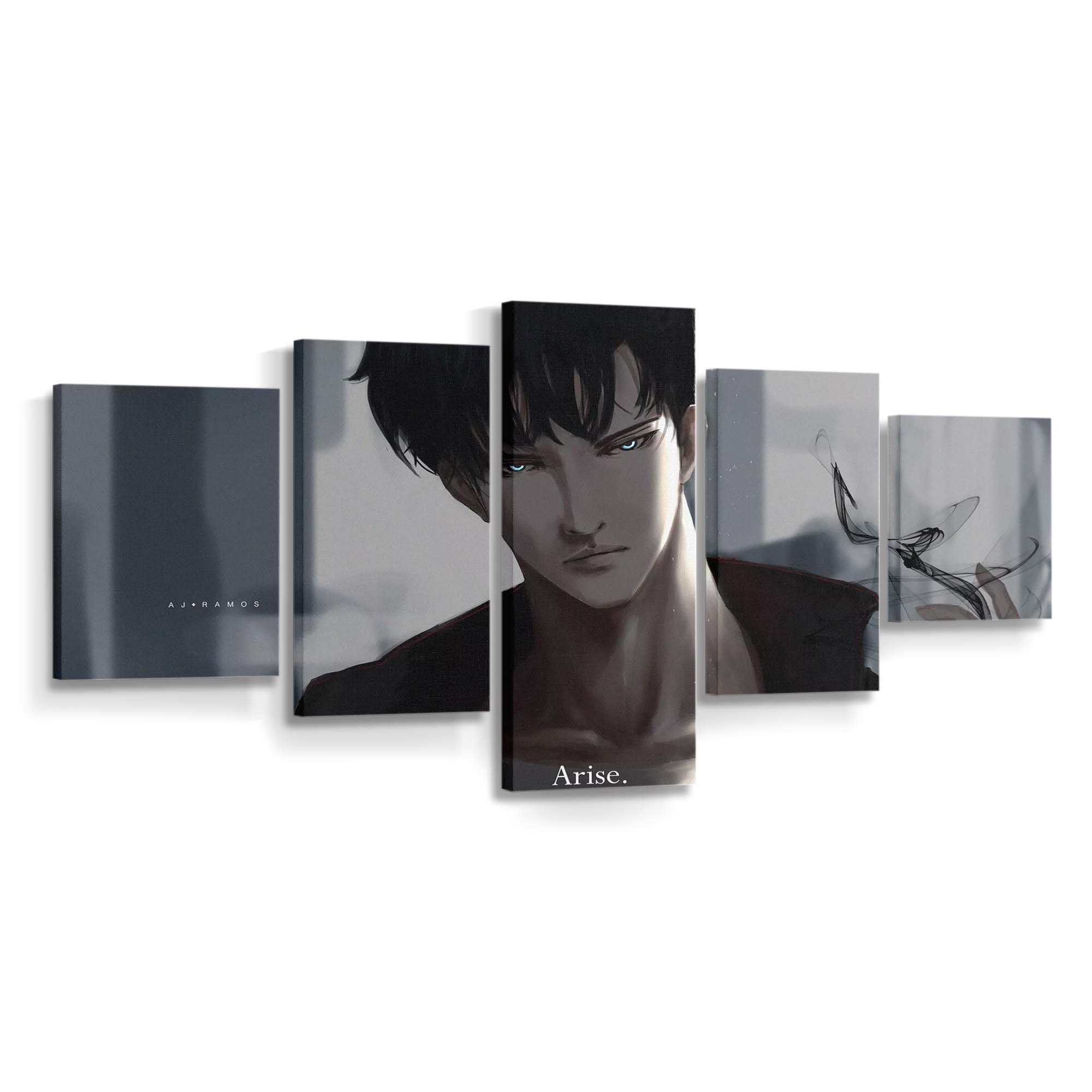 Look The Demon Guy Sung - Anime Leinwandbild - Wanddeko wallpaper look the demon guy sung