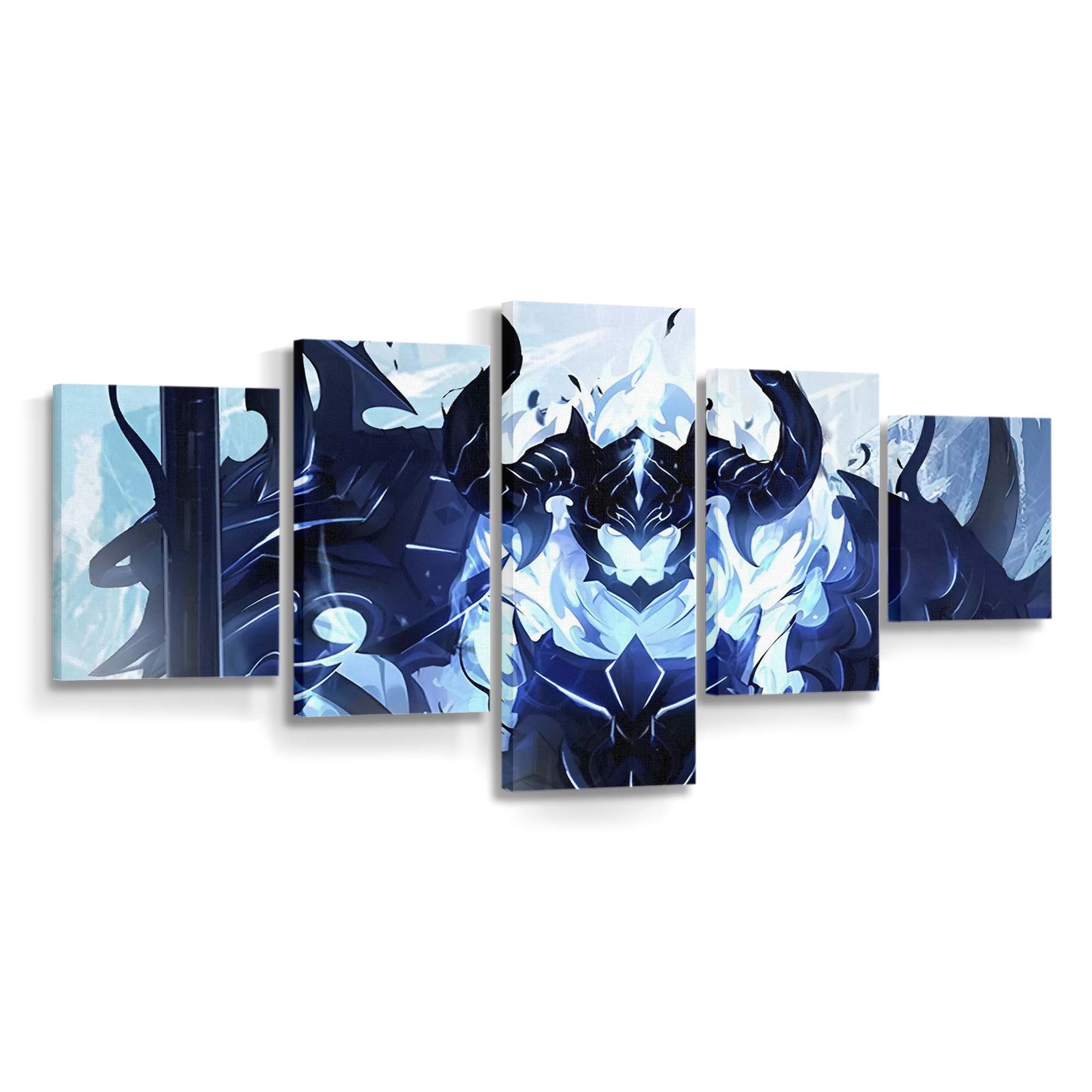 Who Is Iron In Solo Leveling - Anime Leinwandbild - Wanddeko who is iron in solo leveling