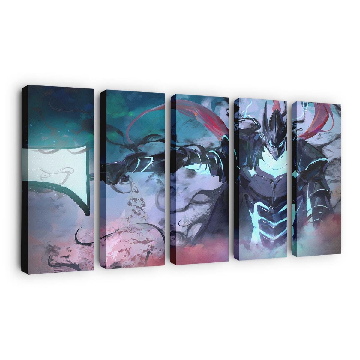 Igris Shadow Solo Leveling Anime 179 - Anime Leinwandbild - Wanddeko igris shadow solo leveling anime 179@5@d